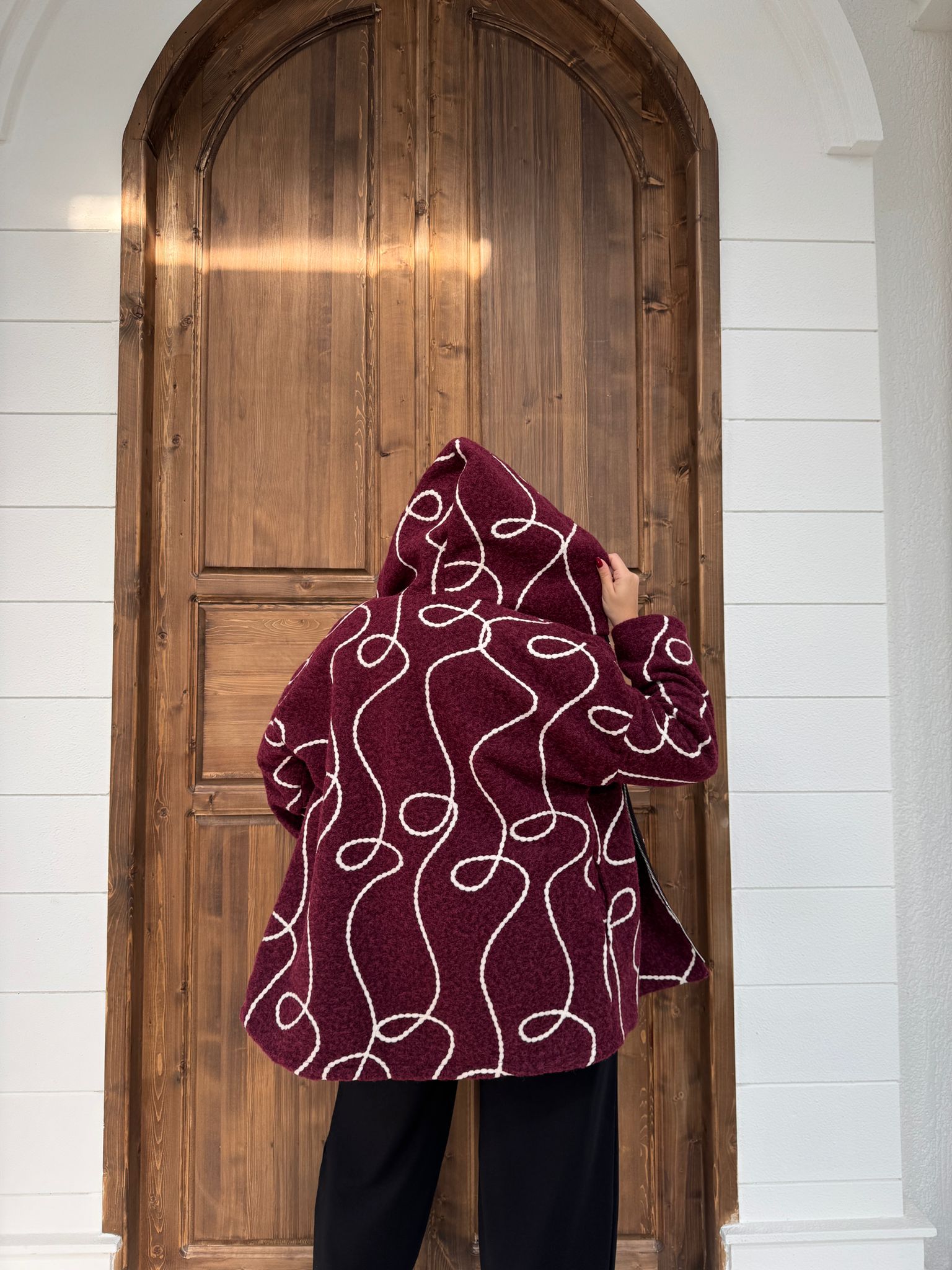 RAFYA DESEN KEÇE KABAN