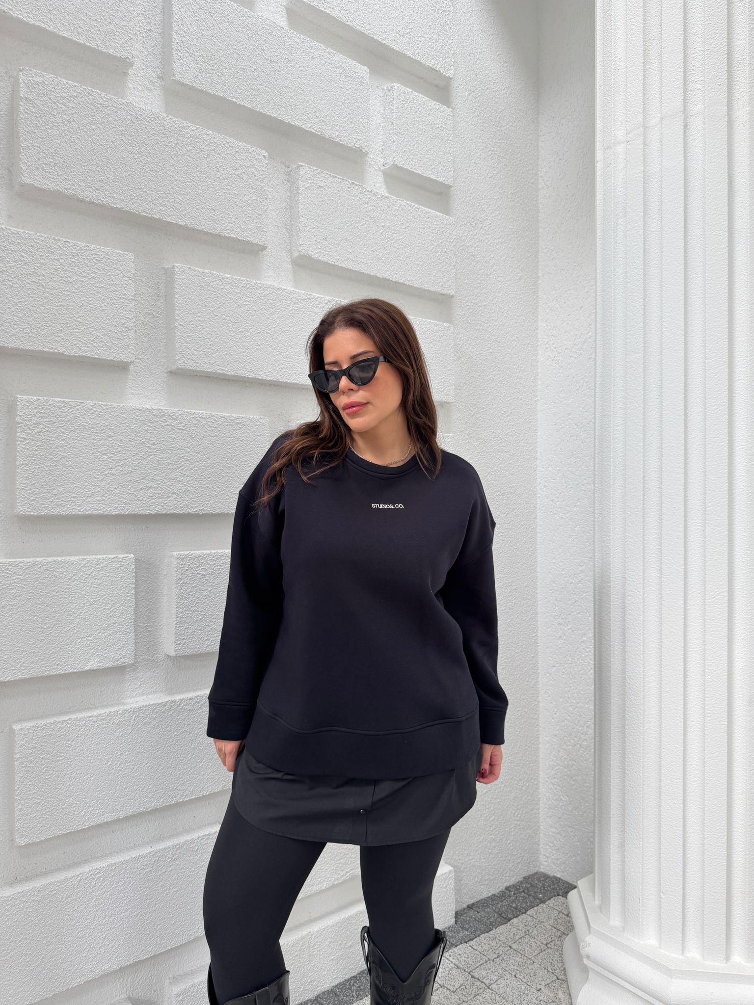 STUDO ŞARDONLU SWEAT