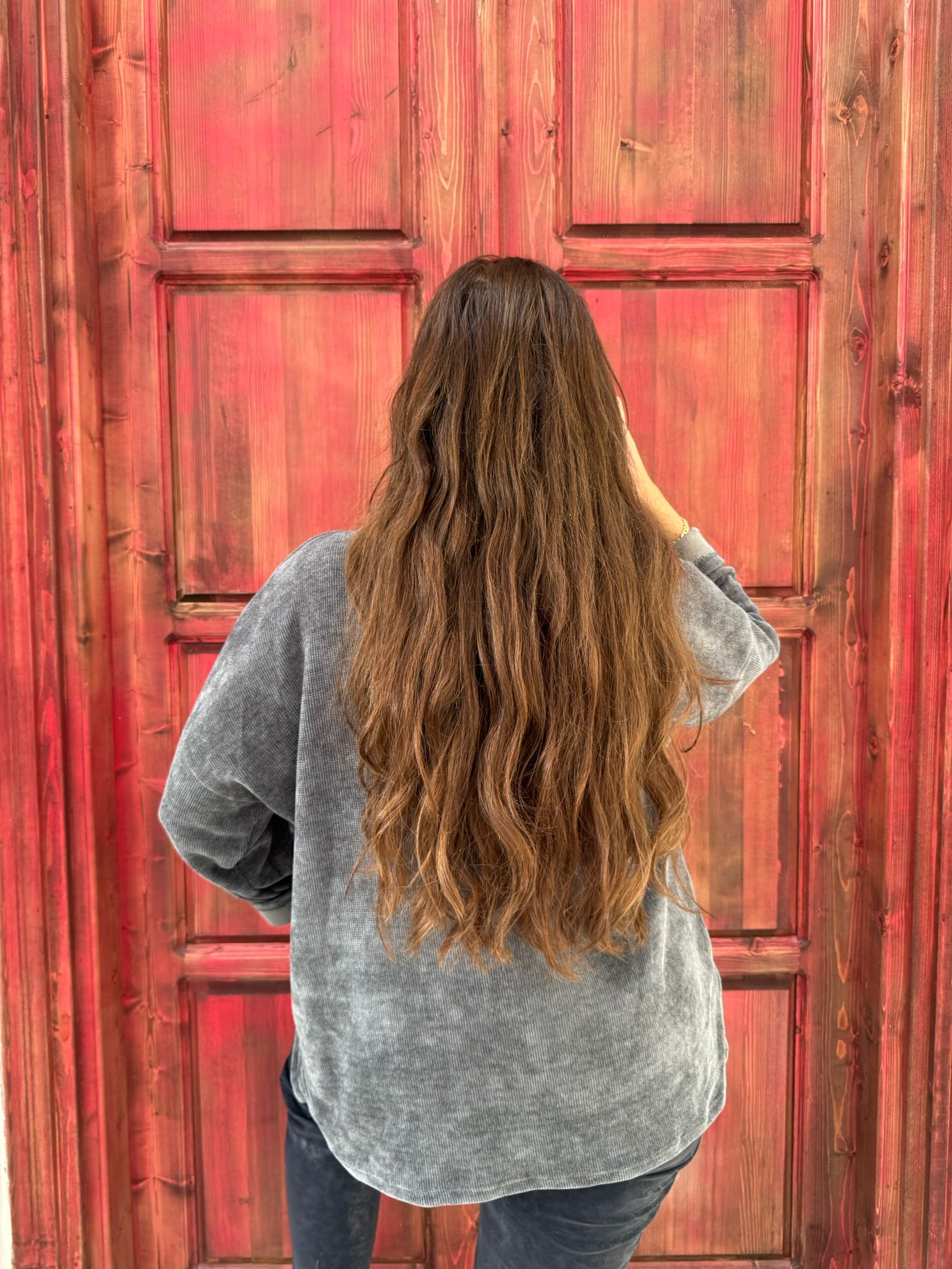 KOLYELİ KADİFE BLUZ