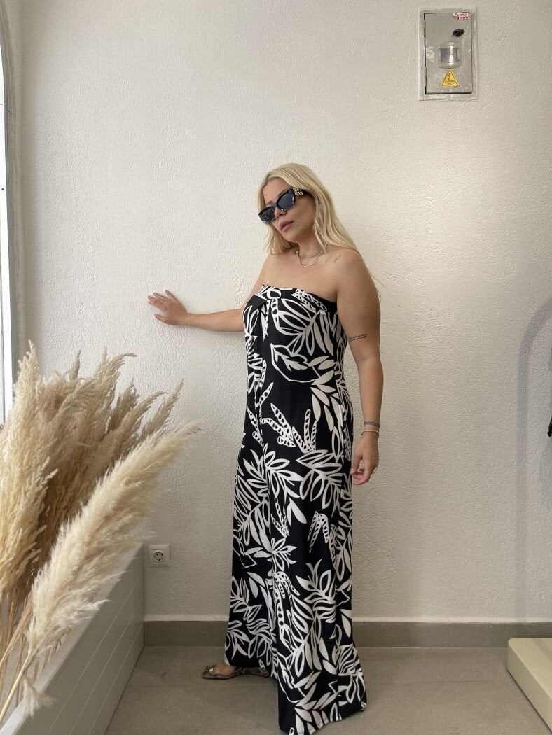 STRAPLEZ LİKRALI TULUM