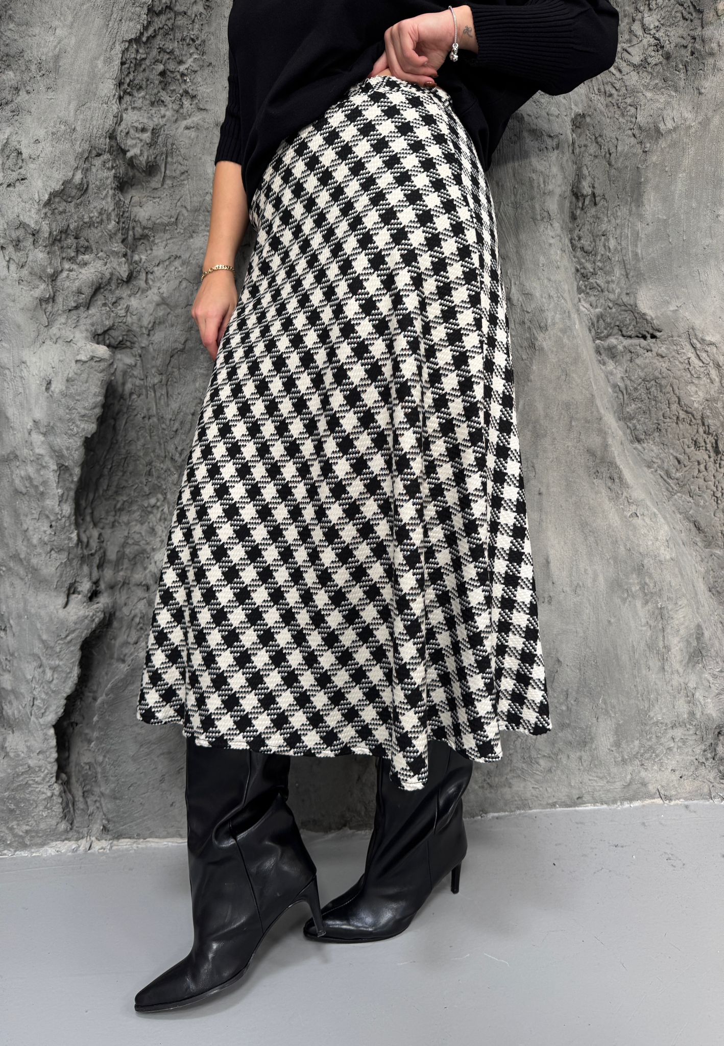 KAZAYAĞI KLOŞ ETEK LİKRALI