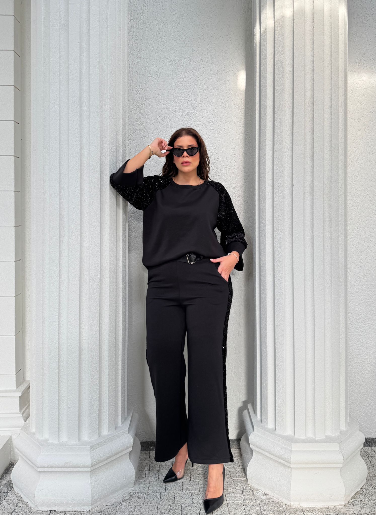 TAŞLI PUL PAYET TAKIM