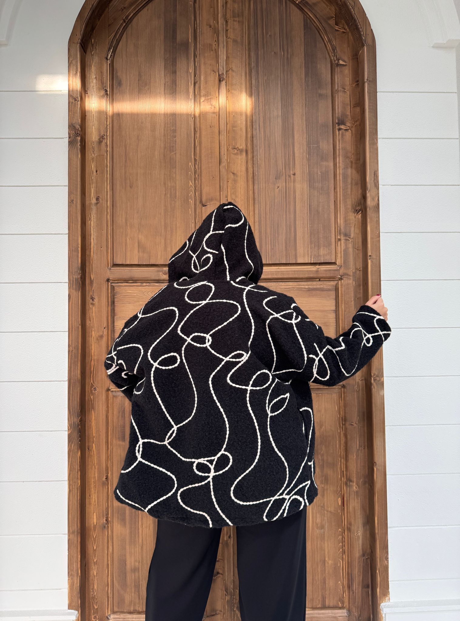 RAFYA DESEN KEÇE KABAN