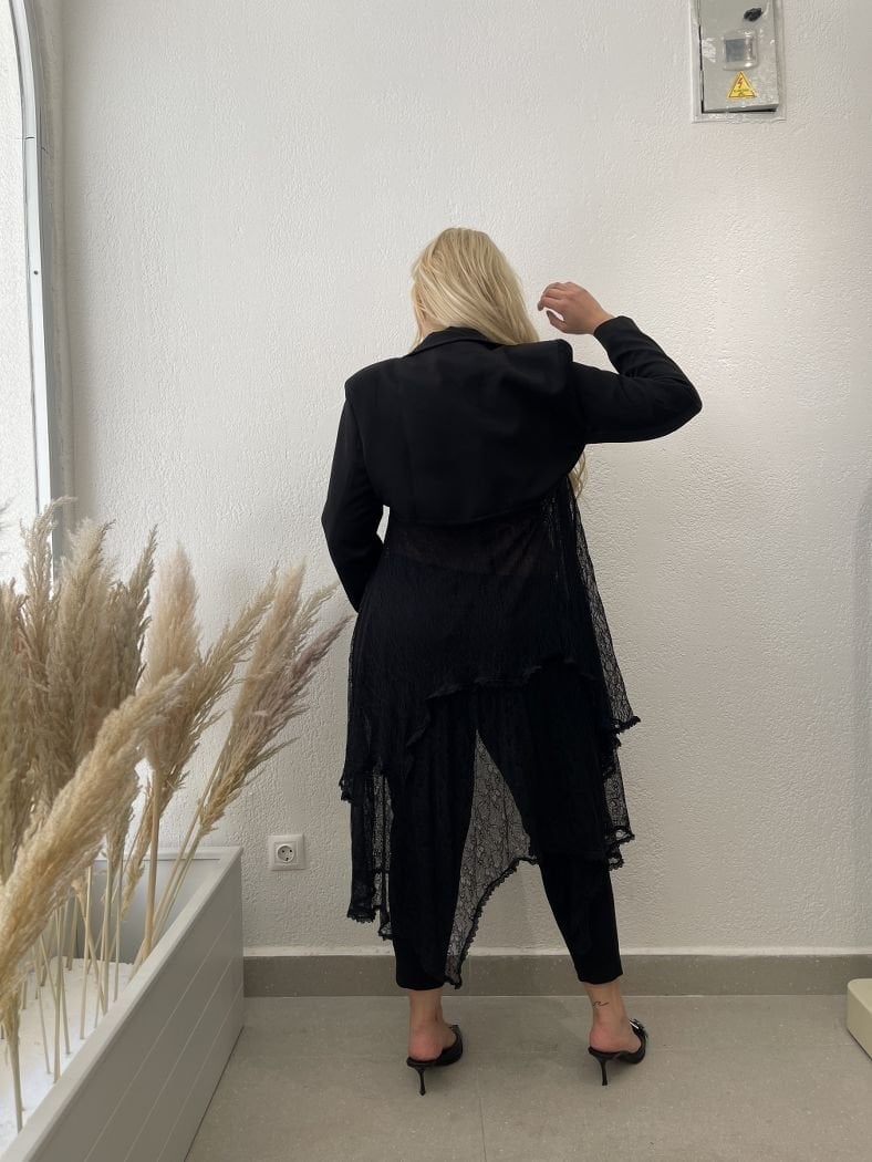 Güpür Dantel Tasarım Blazer