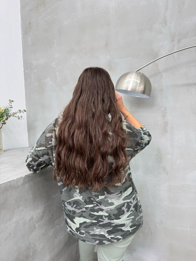 KAMUFLAJ FULARLI TUNİK