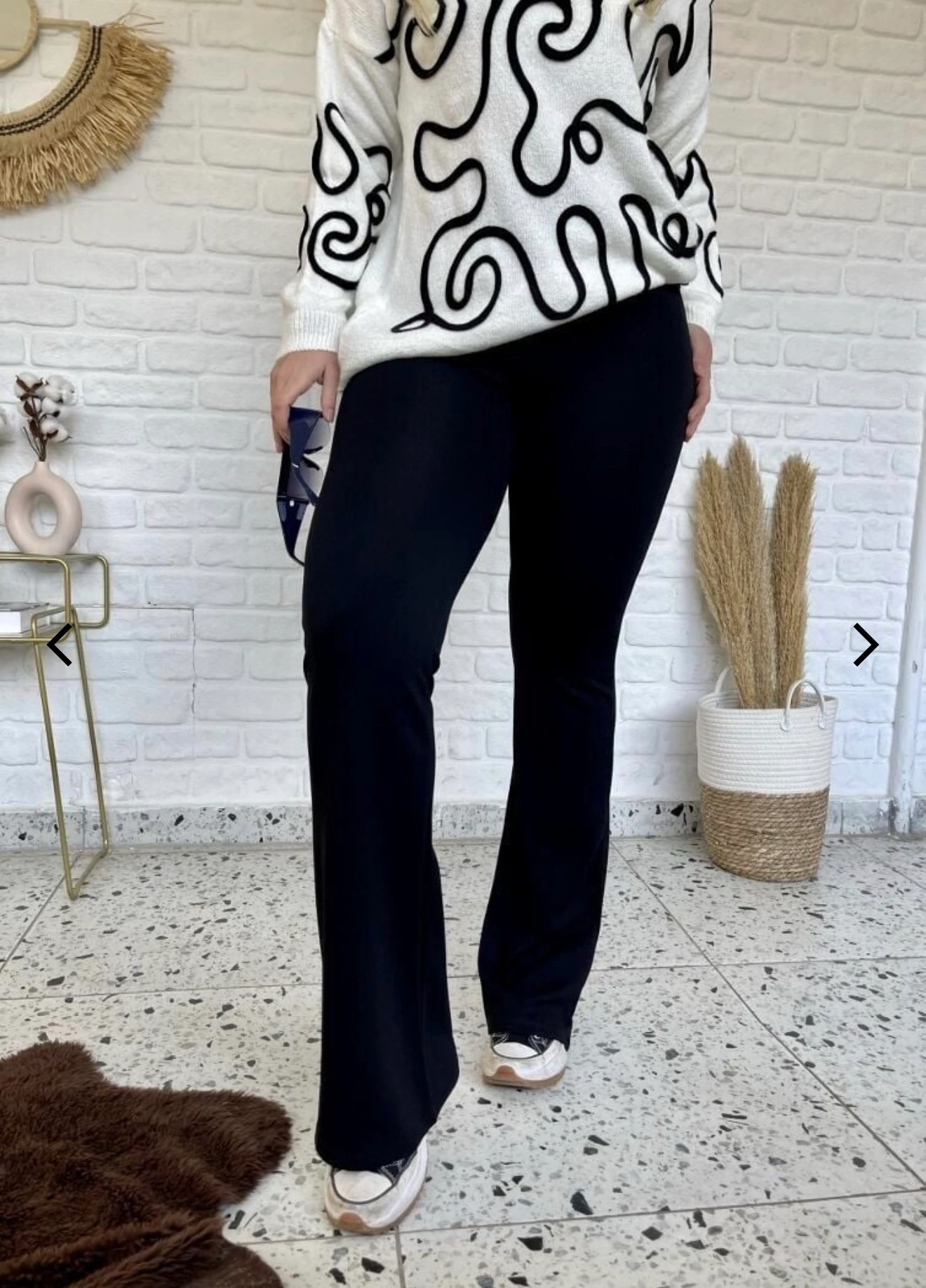 ŞARDONLU İSPANYOL PAÇA PANTOLON