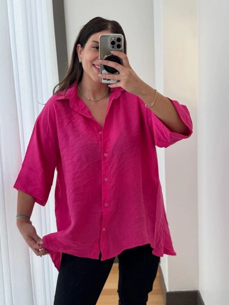 SENSUAL OVERSİZE GÖMLEK