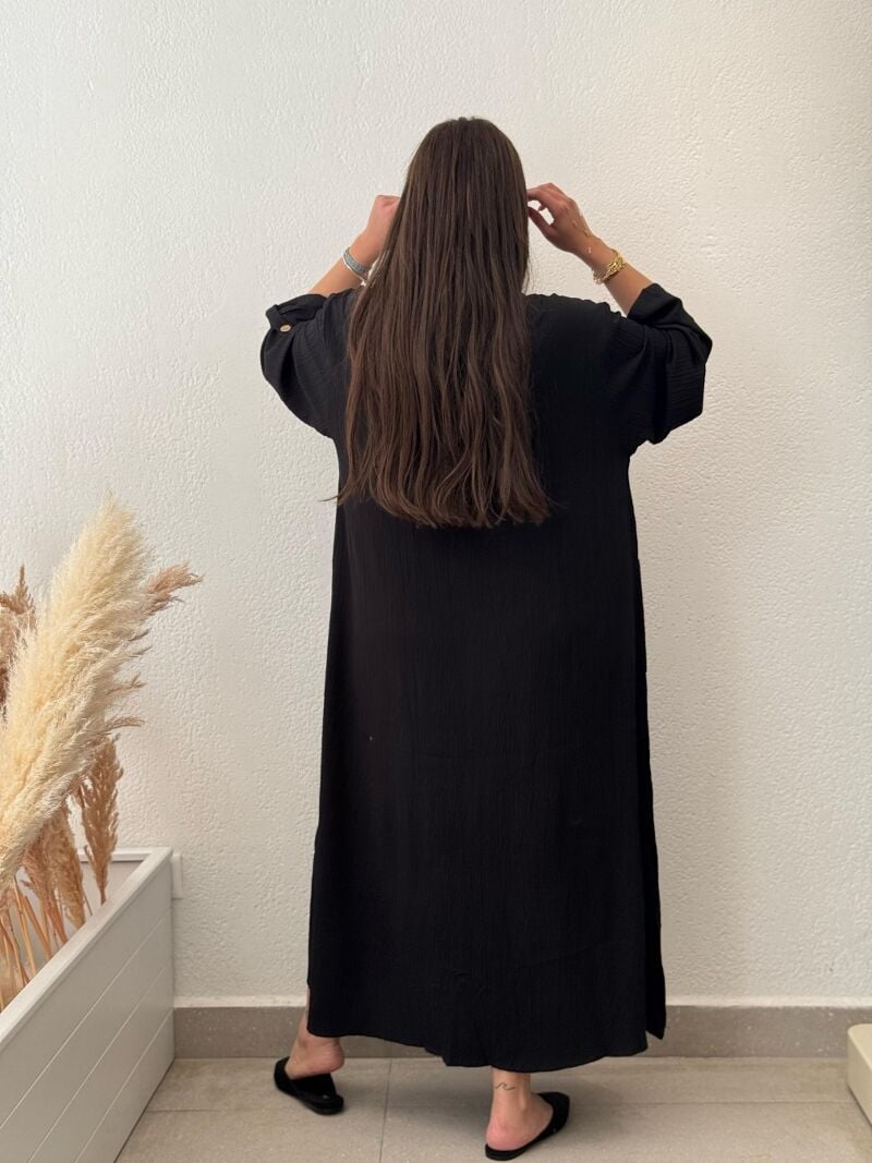 PAMUKLU ALVARLI CEP ELBİSE