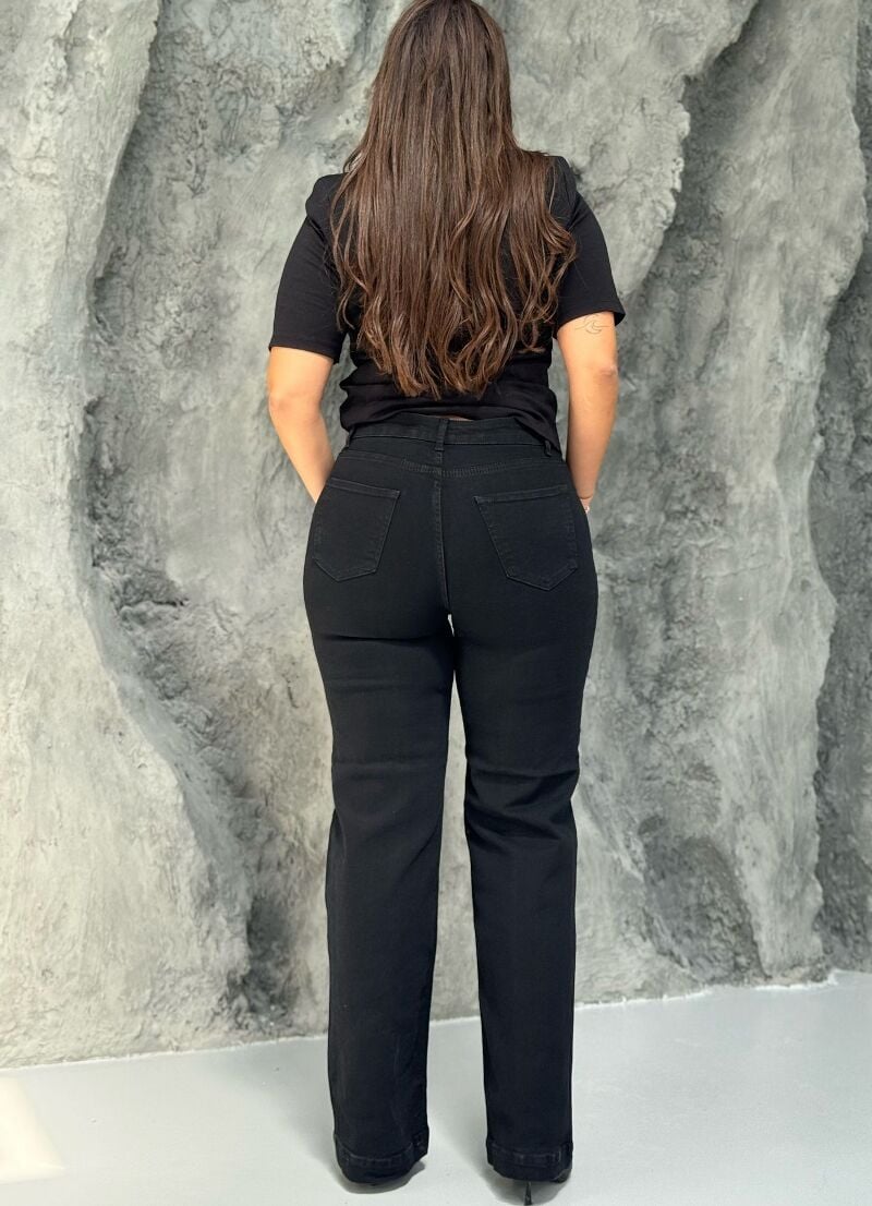 DÜĞMELİ LİKRALI JEAN