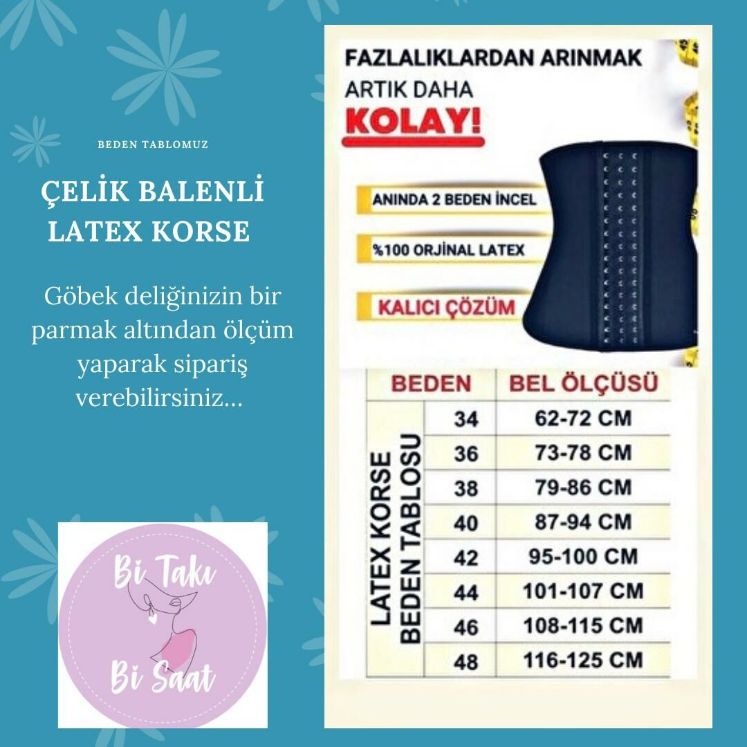 33234 Vücut Inceltici Lateks Çelik Balenli Askılı Korse Ten Rengi