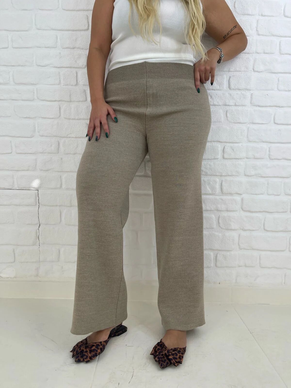 ÇELİK ÖRME TRİKO PANTOLON