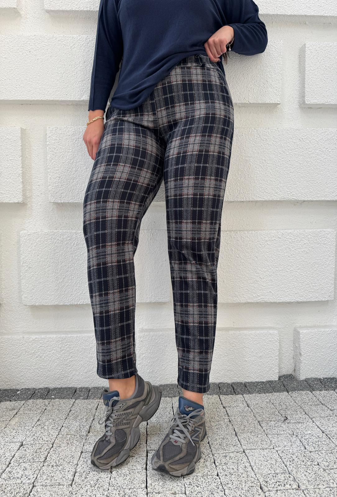 ODUNCU DESEN KEMERLİ PANTOLON