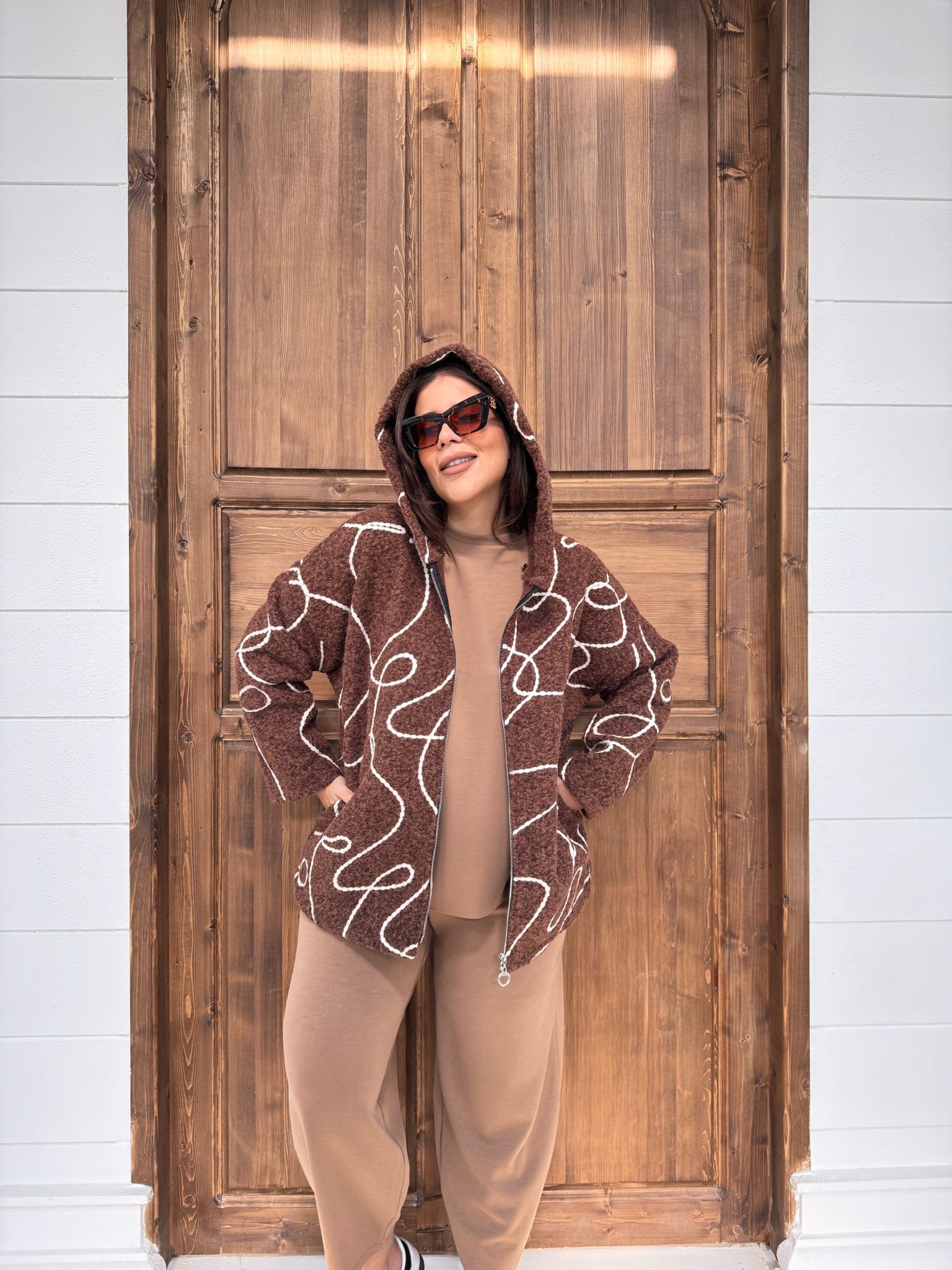 RAFYA DESEN KEÇE KABAN