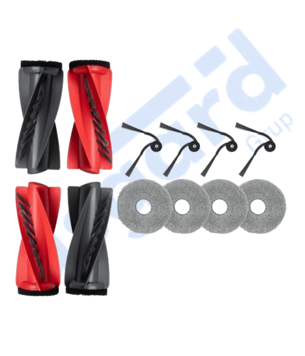 Roborock Saros 10R Uyumlu 2 Ana Fırça 4 Yan Fırça 4 Mop