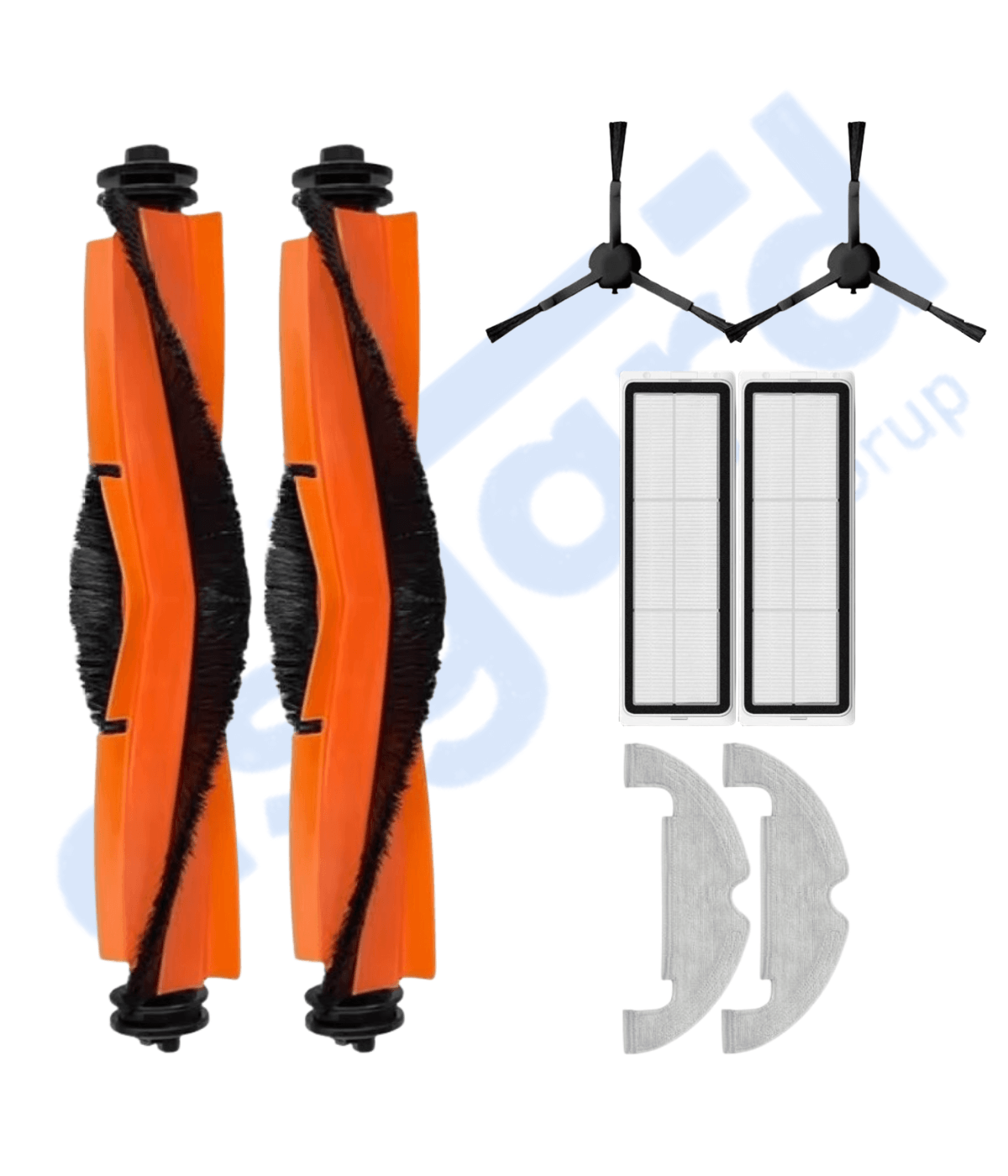 XİAOMİ MOP 2 ULTRA – X10 – D10 PLUS – D10S PLUS – D10 PLUS GEN 2 UYUMLU 2 Ana Fırça 2 Yan Fırça 2 Filtre 2 Mop