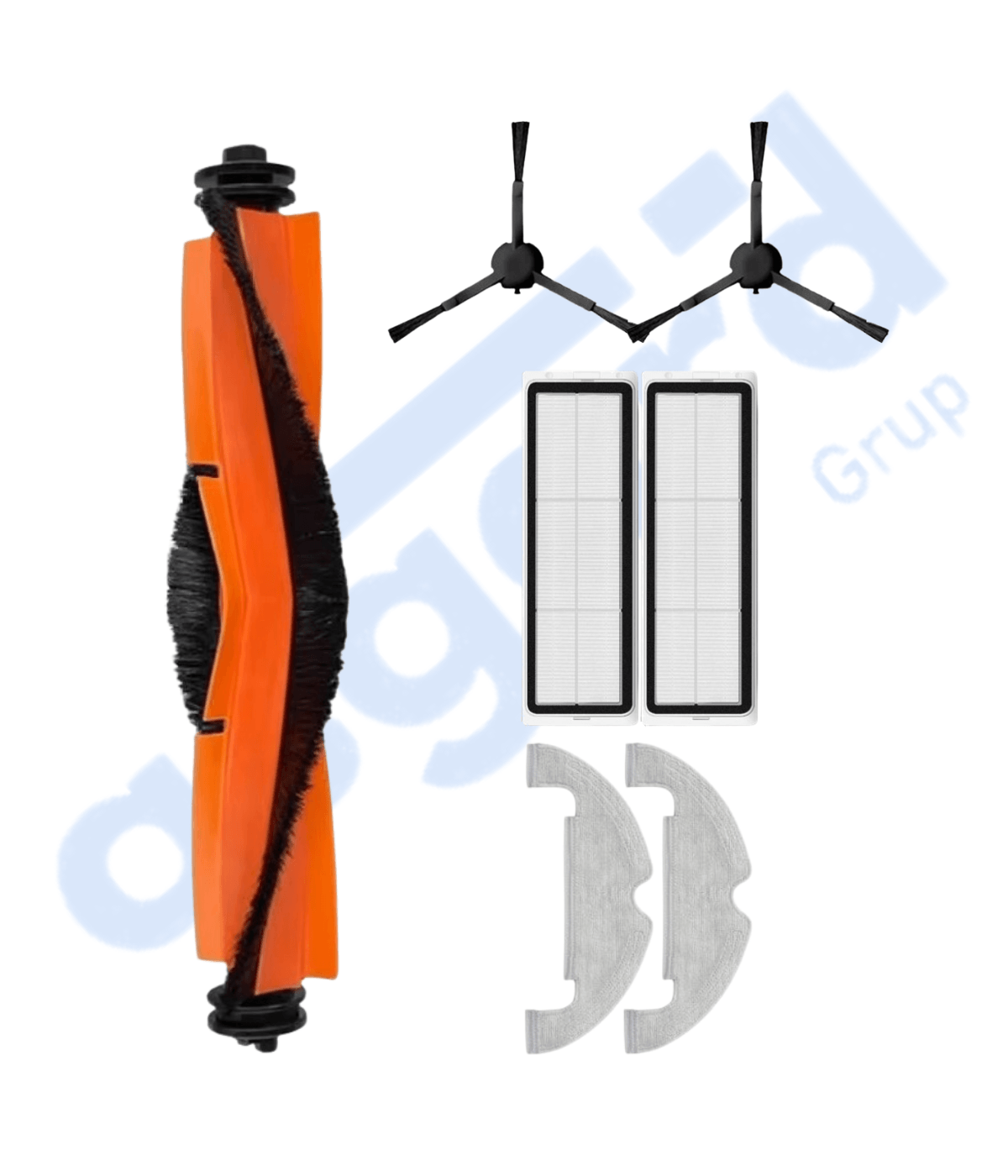 XİAOMİ MOP 2 ULTRA – X10 – D10 PLUS – D10S PLUS – D10 PLUS GEN 2 UYUMLU 1 Ana Fırça 2 Yan Fırça 2 Filtre 2 Mop