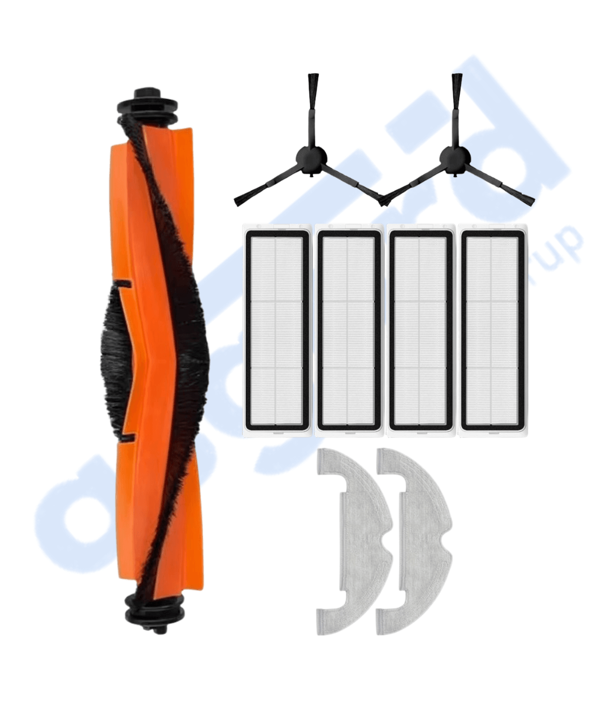XİAOMİ MOP 2 ULTRA – X10 – D10 PLUS – D10S PLUS – D10 PLUS GEN 2 UYUMLU 1 Ana Fırça 2 Yan Fırça 4 Filtre 2 Mop