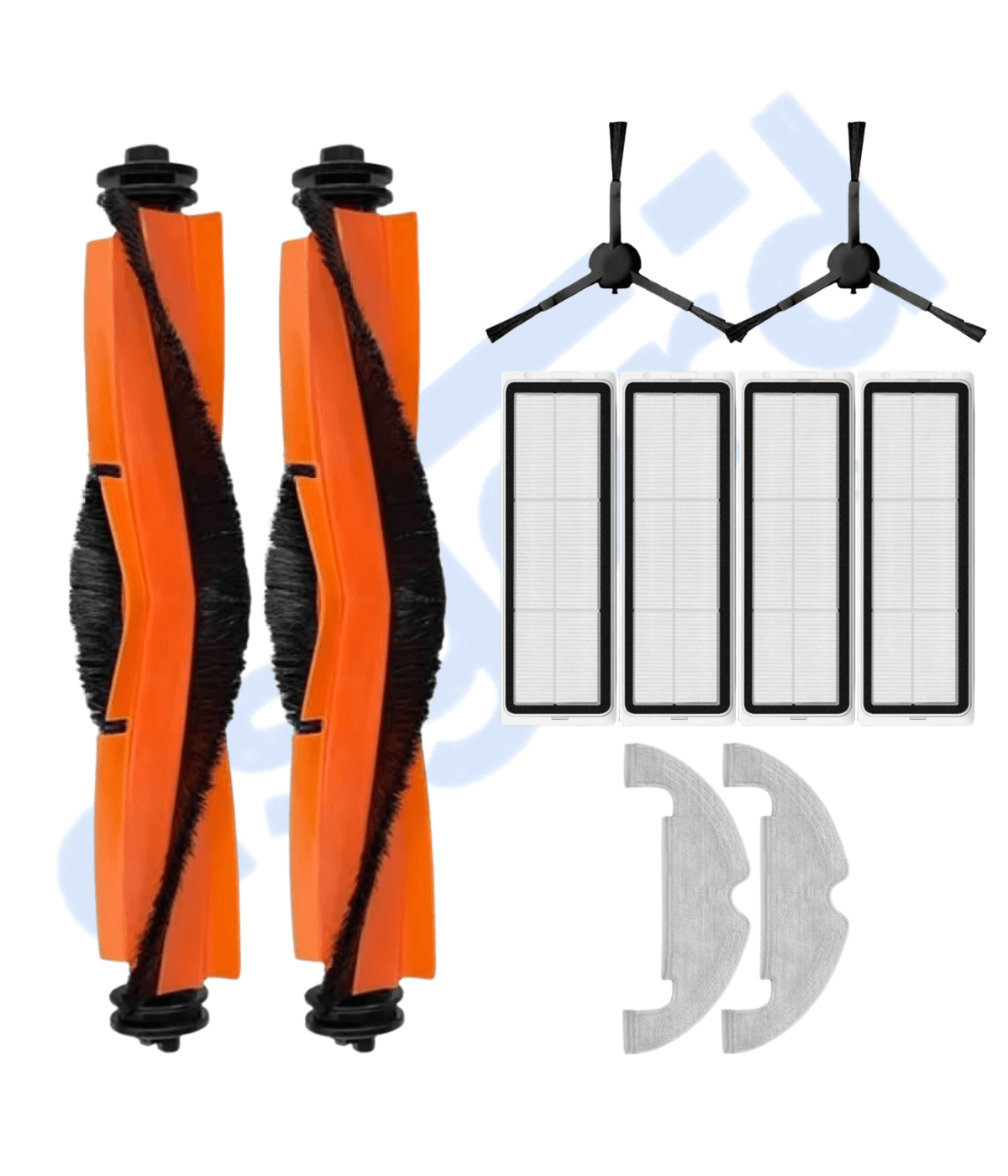 XİAOMİ MOP 2 ULTRA – X10 – D10 PLUS – D10S PLUS – D10 PLUS GEN 2 UYUMLU 2 Ana Fırça 2 Yan Fırça 4 Filtre 2 Mop