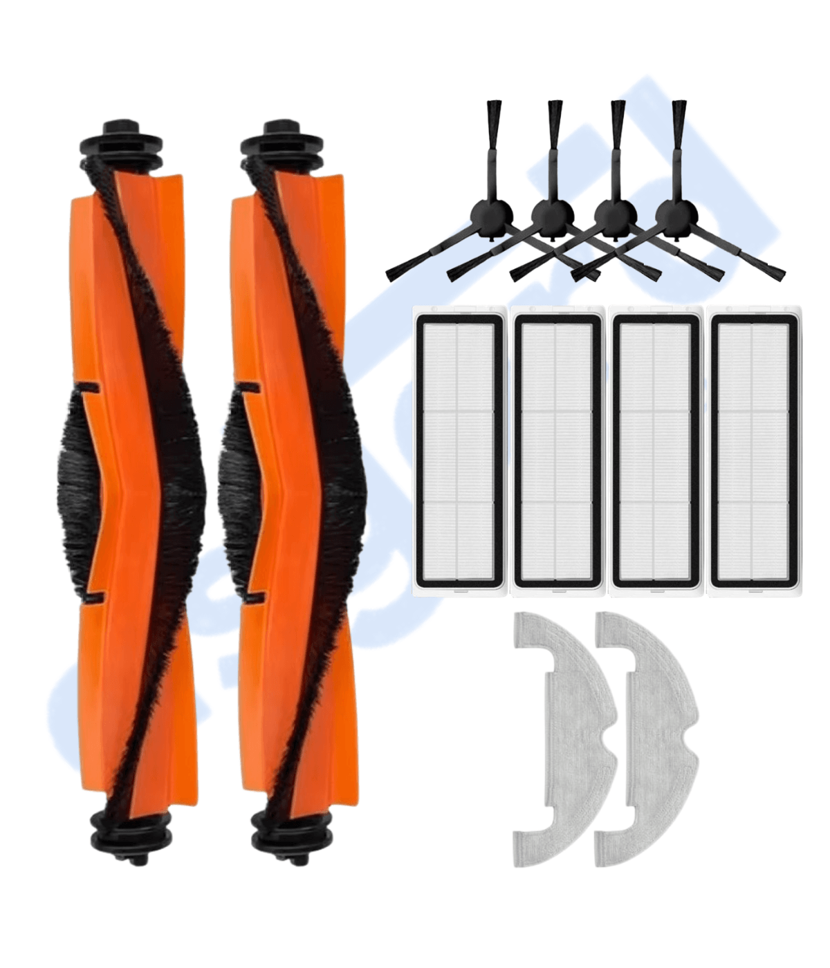 XİAOMİ MOP 2 ULTRA – X10 – D10 PLUS – D10S PLUS – D10 PLUS GEN 2 UYUMLU 2 Ana Fırça 4 Yan Fırça 4 Filtre 2 Mop