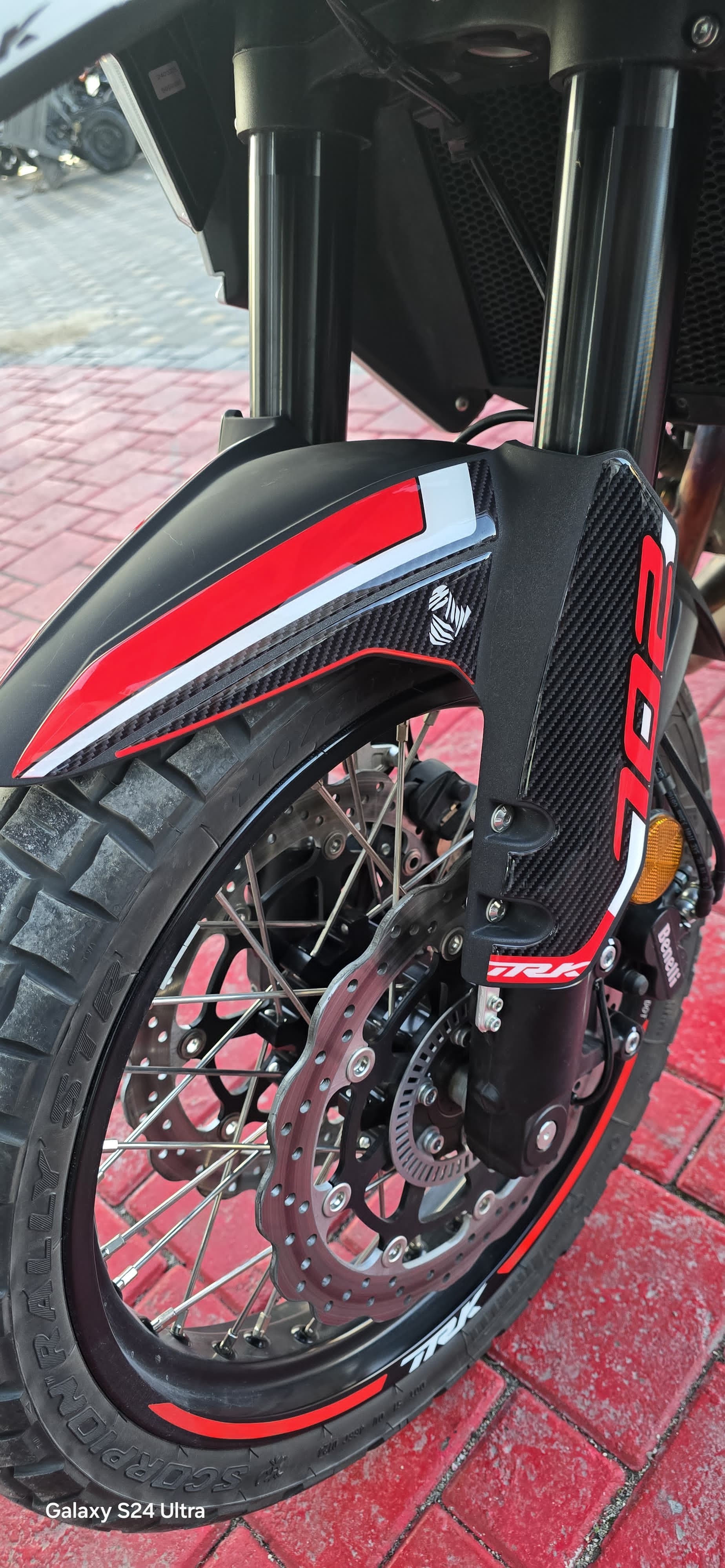 Benelli TRK 702X Çamurluk Tankpad