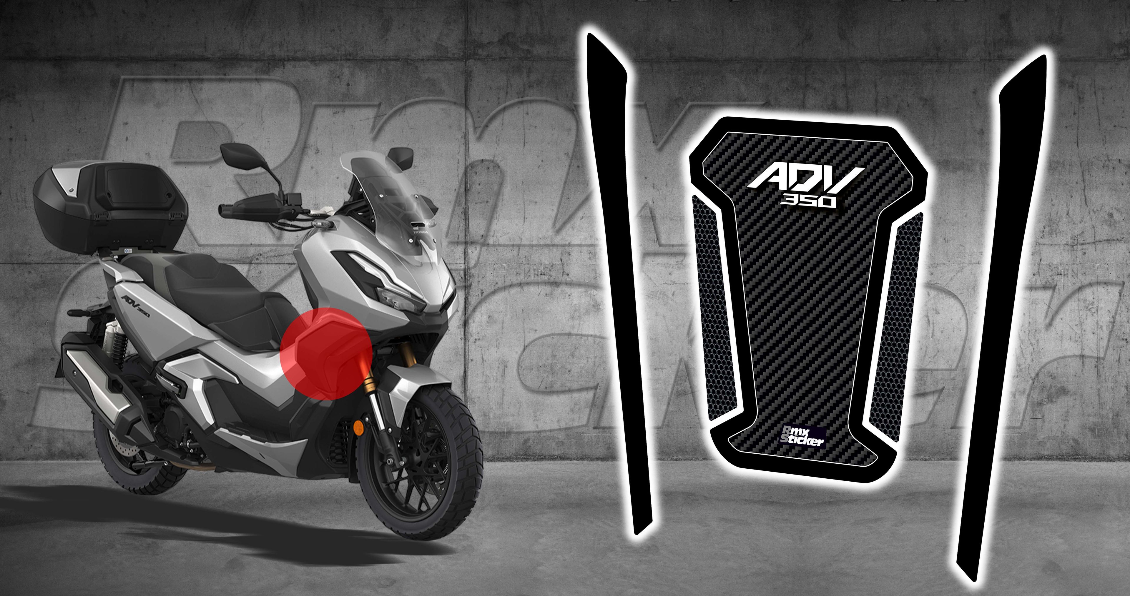 Honda Adv350 Tankpad