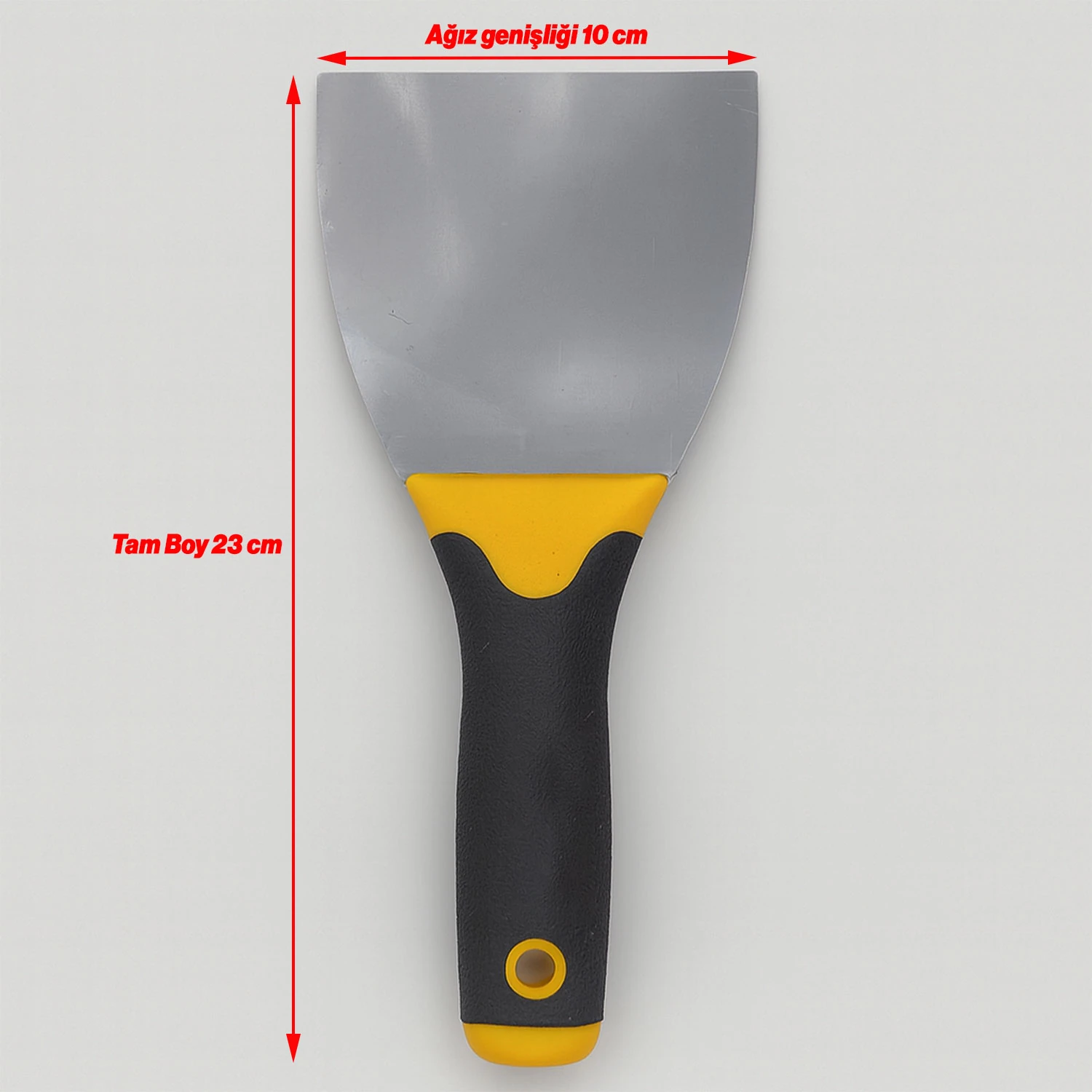 Profesyonel Macun Spatulası 10 cm Dayanıklı Esnek Yapı Tamir Sıva Alçı Yüzey Düzeltme El Aleti