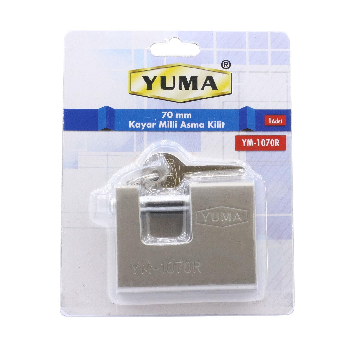 Yuma Kayar Milli Asma Kilit 70 mm