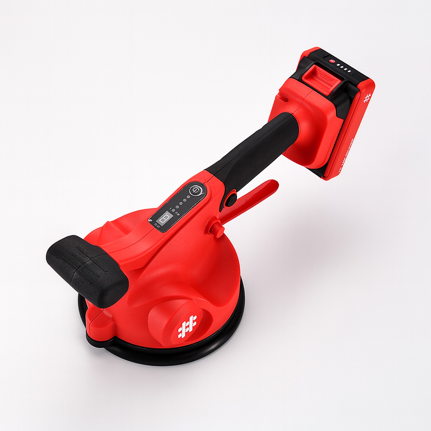 166 Mm Dijital Şarjlı Fayans Vibratörü Vibratoru Makine Aracı Cihaz Lithium Titreşim Döşeme Seramik