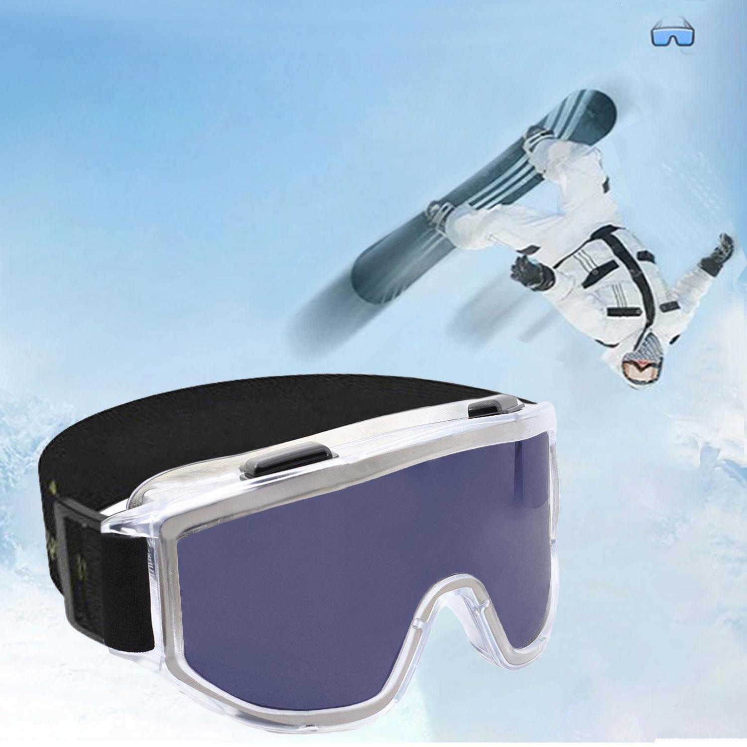 Kayak Gözlüğü Güneş Kar Gözlük Füme Snowboard Glasses Ekonomik Seri Gözlük