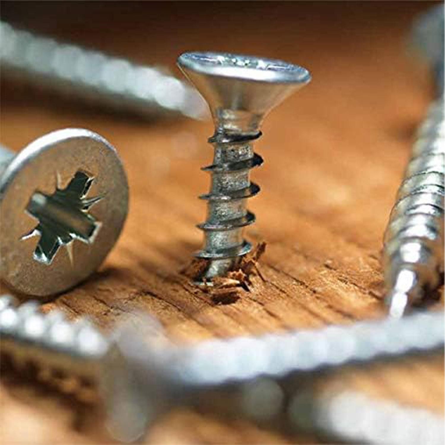 Sunta Vidası 3.5x13 Mm Paket 1000 Adet Sivri Uçlu Ahşap Tahta Ağaç Mobilya Ayak Kulp Vidası