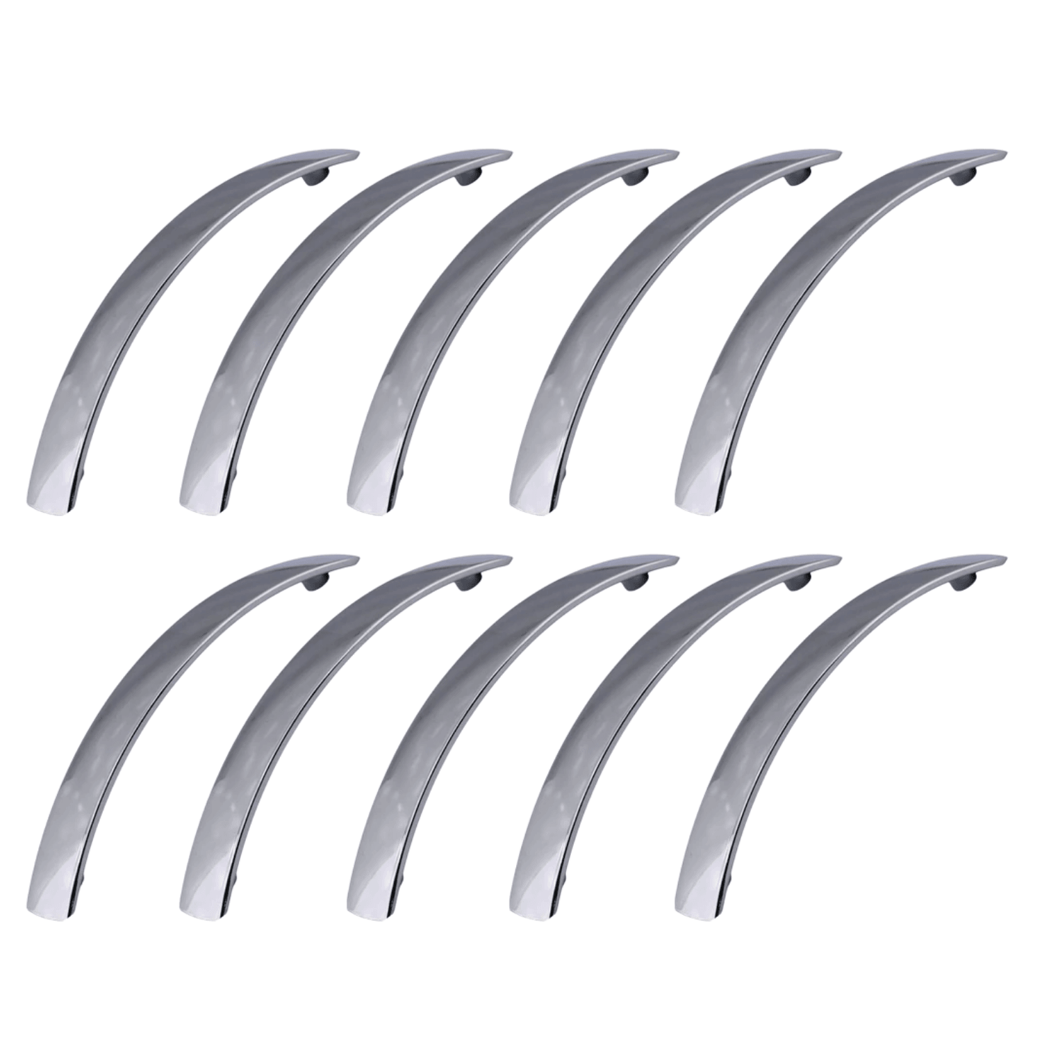 Kemer 10 ADET 128 mm Mobilya Mutfak Dolabı Çekmece Dolap Kapak Kulpu Düz Metal Kulp Kulbu Kulpu Krom