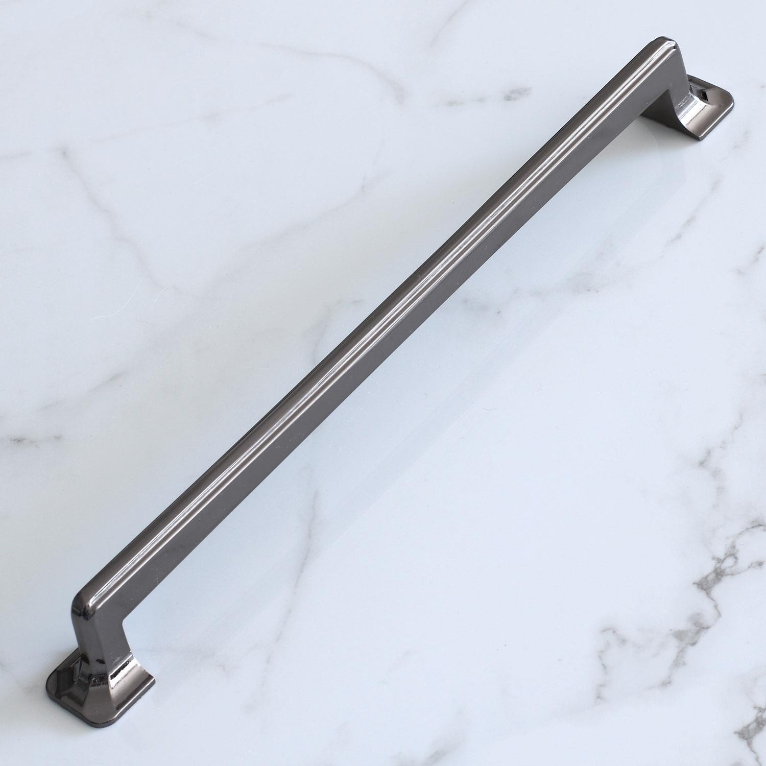 Penguen Füme Metal Kulp 224 mm 22.4cm Mobilya Çekmece Mutfak Dolabı Dolap Kulpları Kapak Kulpu Kulbu