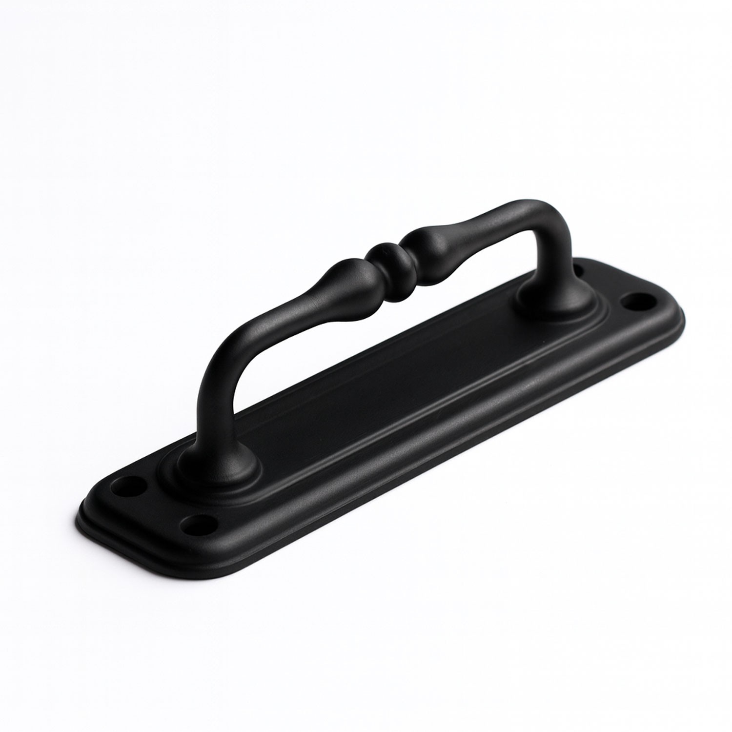 Siyah Büyük 14.5 cm Metal Kapı Çekme Kolu Tutamağı Kulp Kulpları Dolap Mobilya Dolap Çekmece