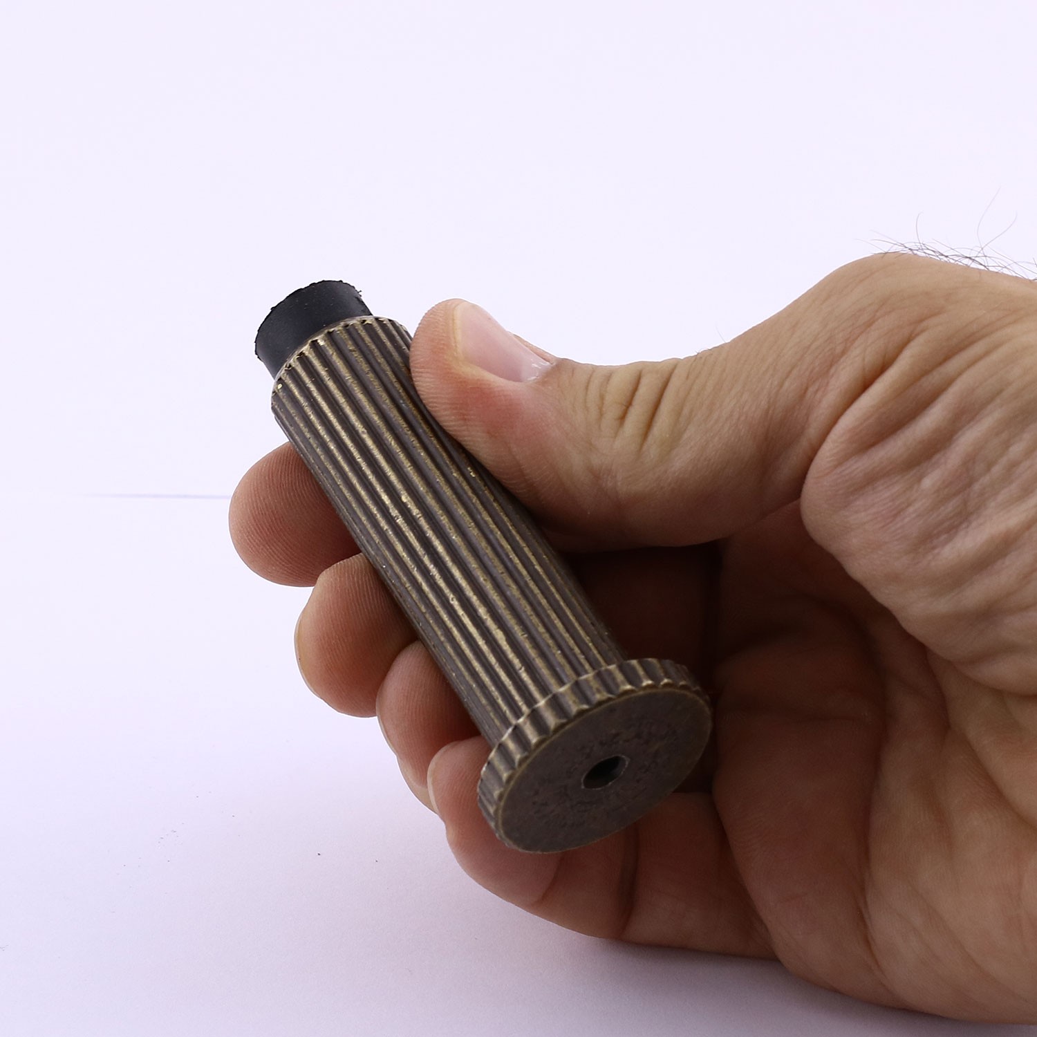 Kapı Stoperi Tamponu Eskitme Antik Vidalı Metal Tutacağı Tutucu Kapı Arkası Duvar Kolu Stopu Takozu