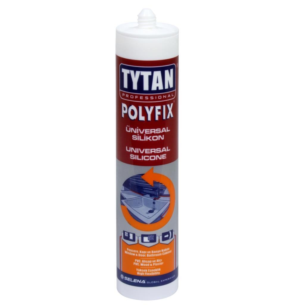 Tytan Polyfix Universal Silikon Şeffaf 280 GR
