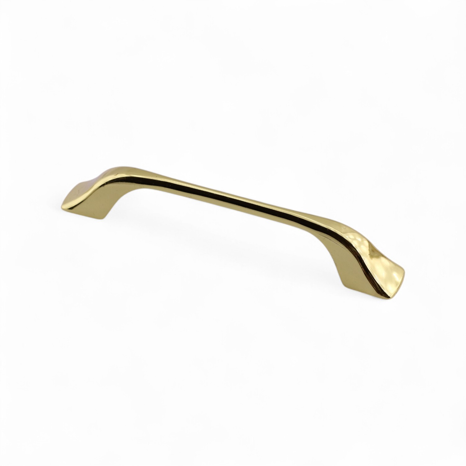 Ovit Metal Parlak Altın Gold Kulp 128 mm Mobilya Çekmece Mutfak Dolabı Dolap Kapak Kulpları Kulb