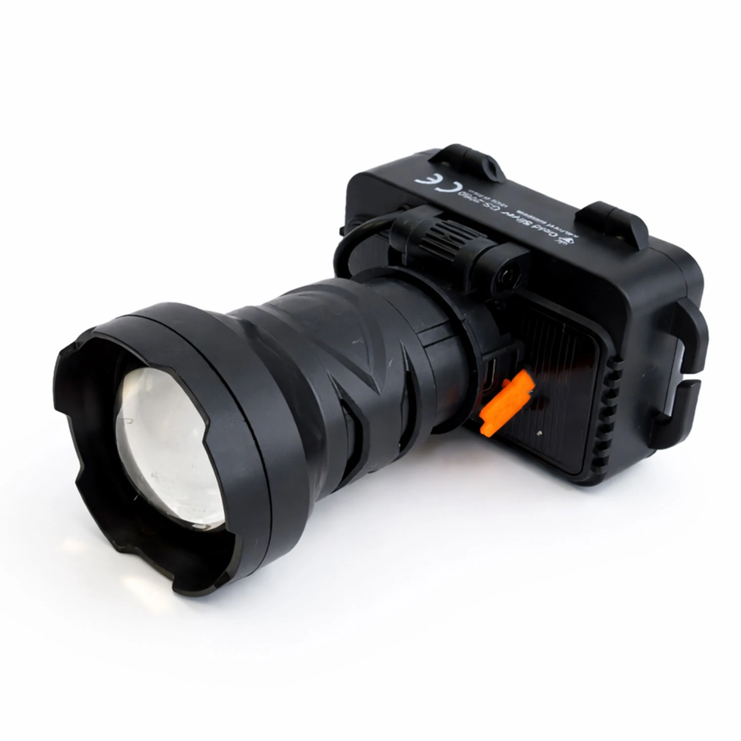 Şarjlı Kafa Lambası Zoomlu 20W Güçlü LED Işık Ayarlanabilir Odak