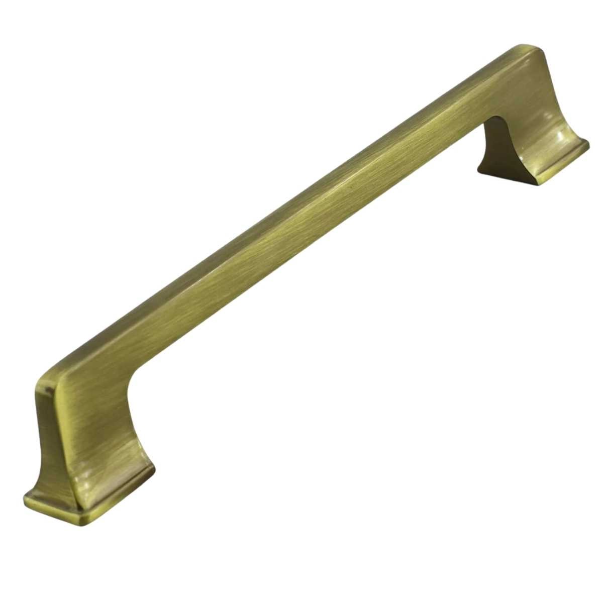 Gediz Metal Antik Sarı Kulp 160 mm 16 cm Mobilya Çekmece Mutfak Dolabı Dolap Kapak Kulp Kulb Kulpu