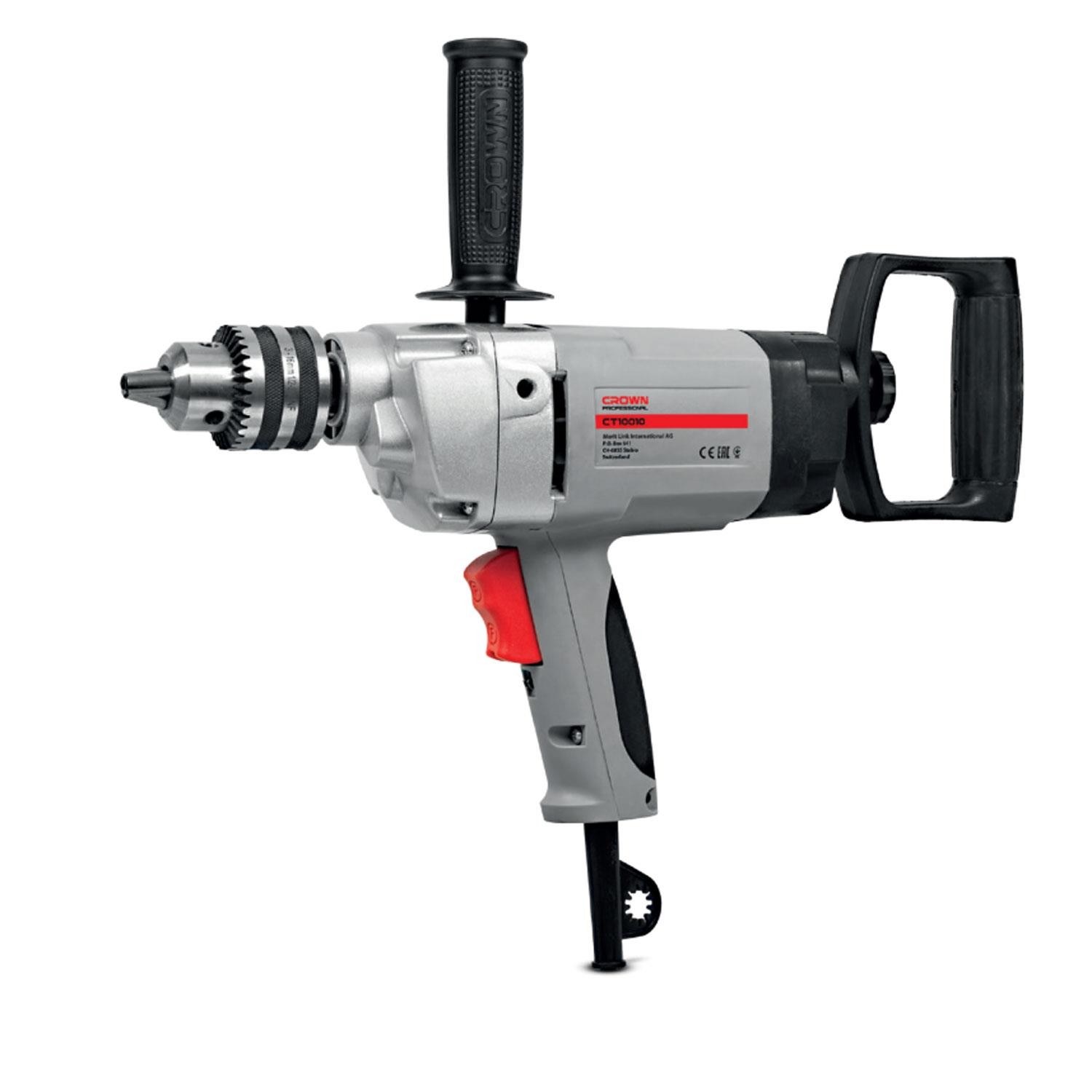 Crown CT10010 Mikser Matkabı Vidalama Matkap 13mm 1050W
