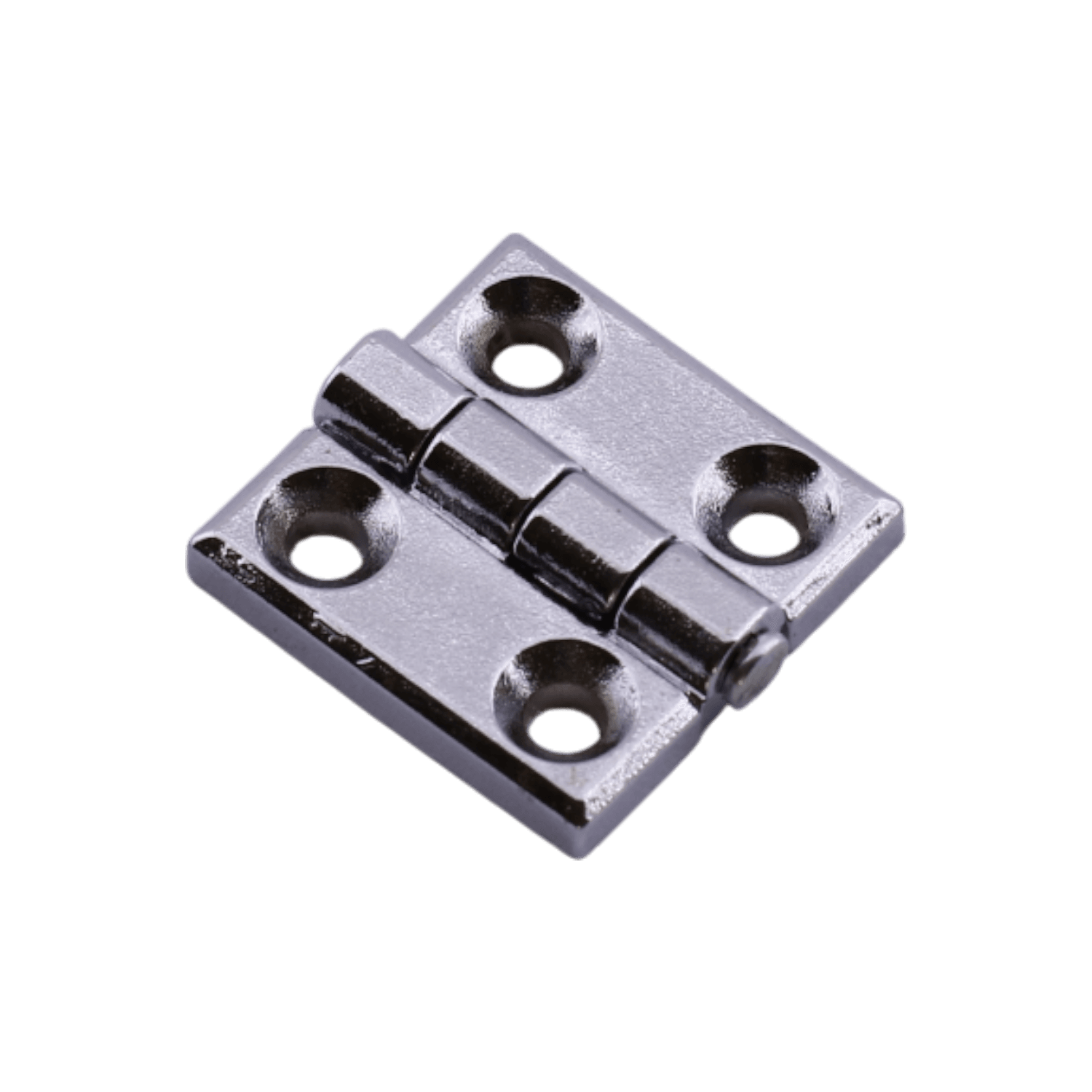 Yaprak Menteşe Metal 2 ADET 30x30 mm Gümüş Krom  Kapi Pencere Dolap Mobilya Kapak Menteşe Bağlantı