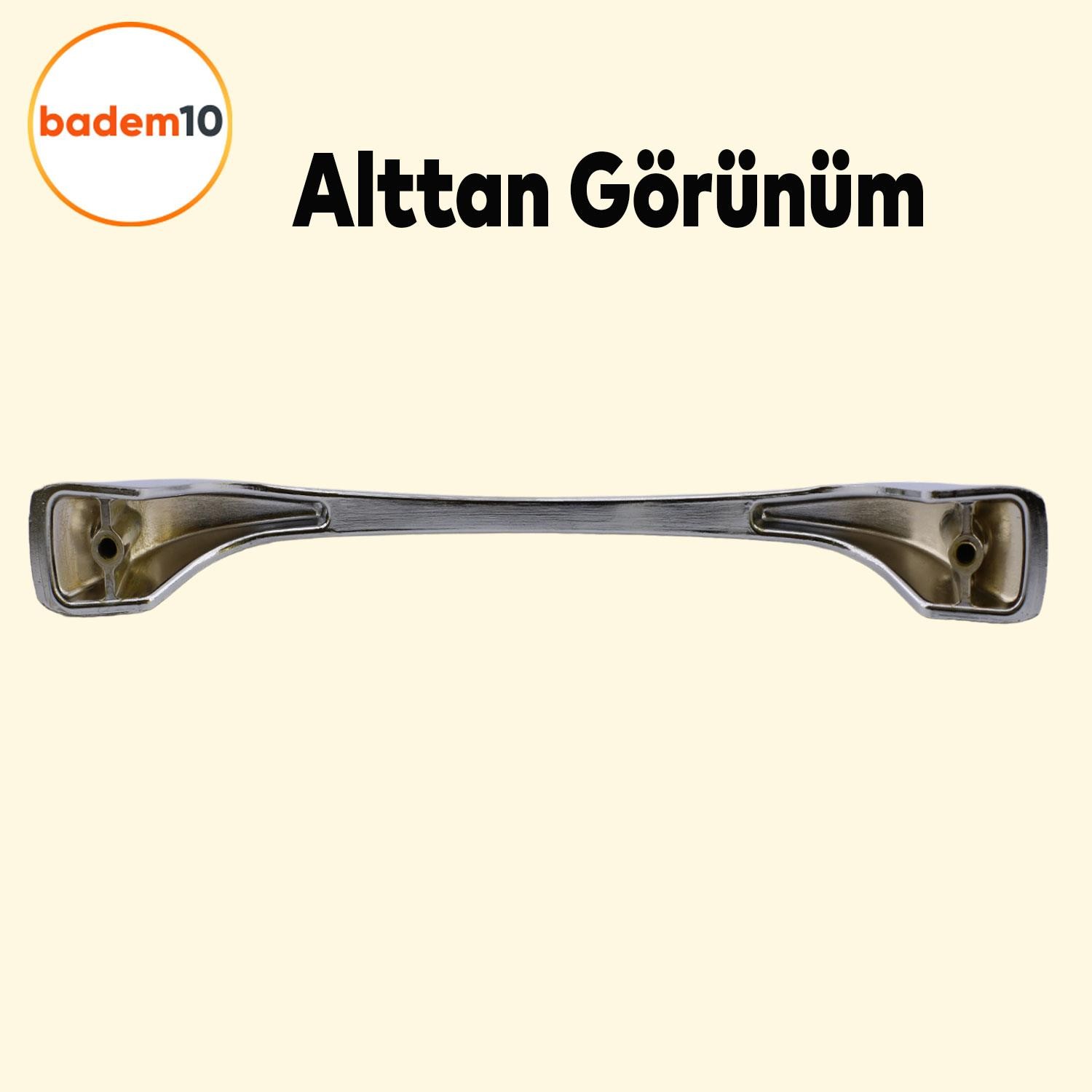 Ovit Mobilya Mutfak Dolabı Çekmece Dolap Kapak Kulpu Düz Metal Kulp Kulbu Kulpu 160 Mm Krom
