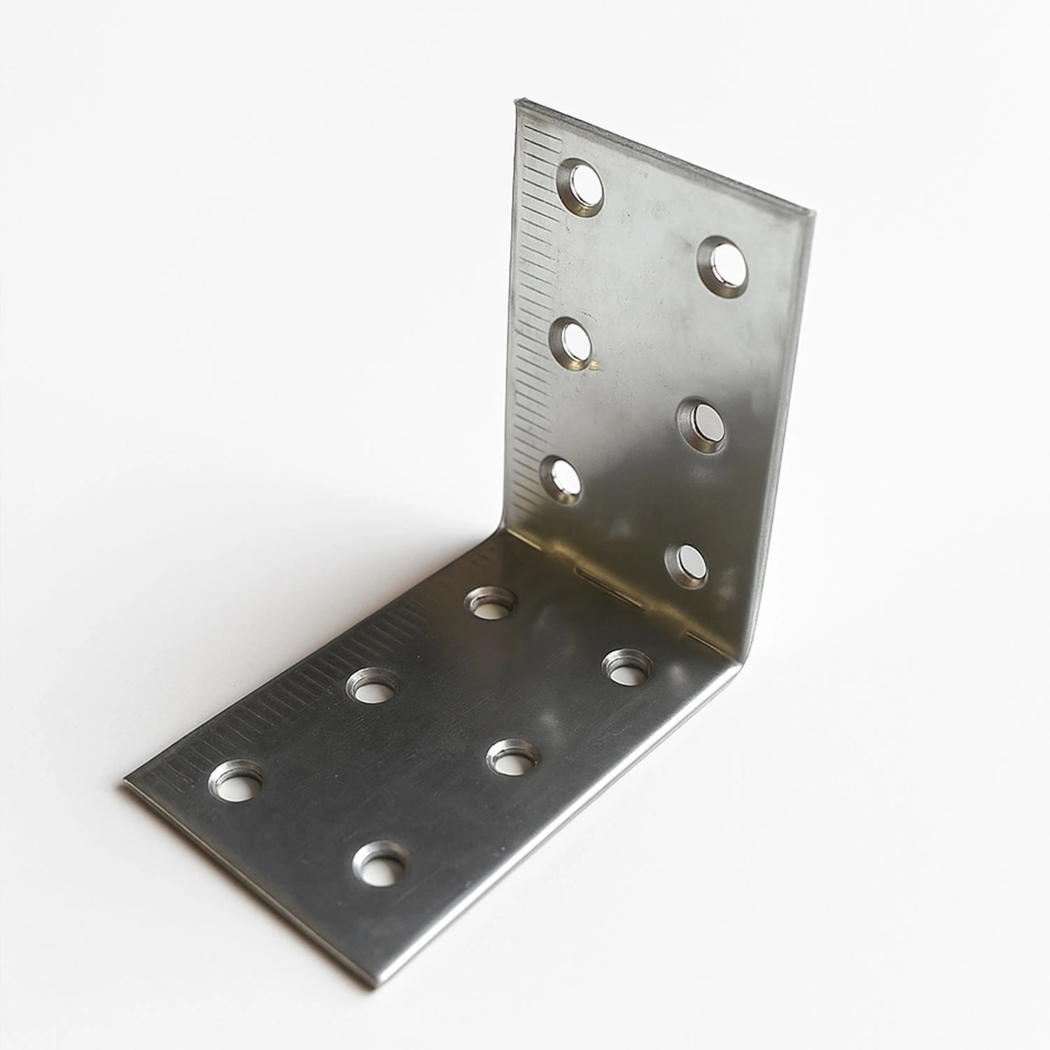 L Demir Gönye (25 ADET) 40x60x60 mm Metal Mobilya Bağlantı Aparatı Raf Köşe Sabitleme Demiri