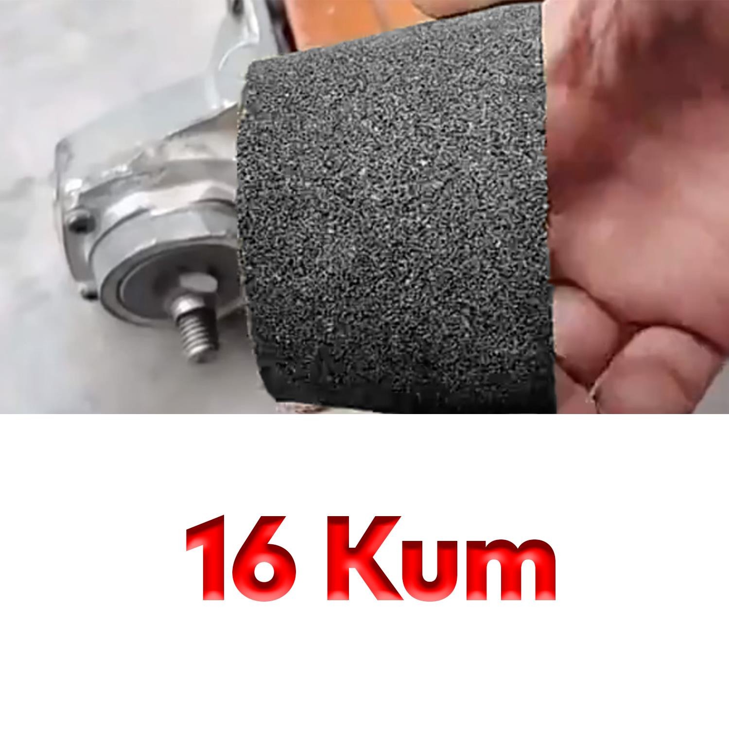 Taşlama Tekeri 16 Kum Mermer Taş Kaya Beton Zımparalama Bileyleme Çanak 125X50X14 mm 1 Adet