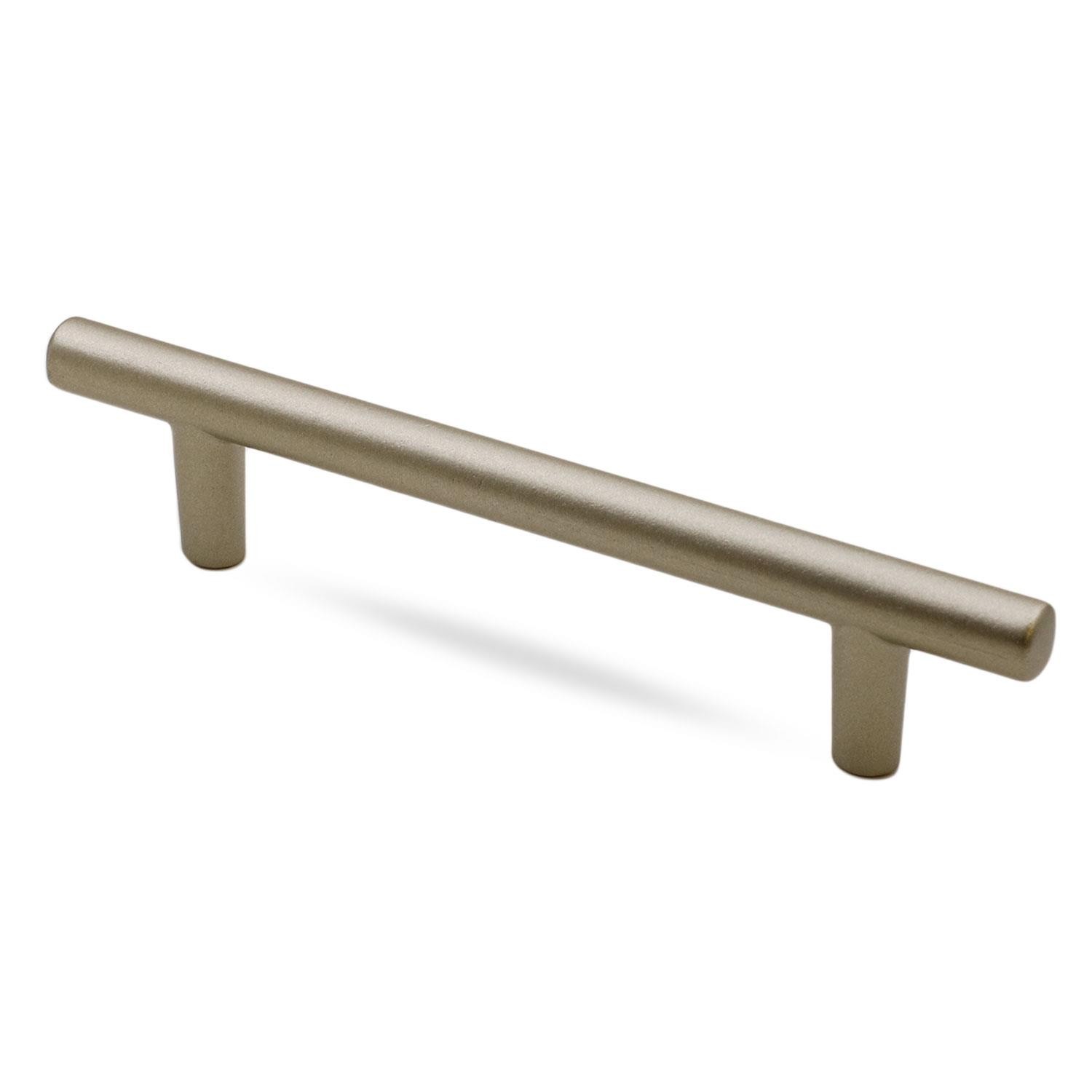 Gül Boylu Mobilya Mutfak Dolap Çekmece Dolabı Metal Kulpu Kulbu Kulpları Saten Renk (128 MM-12.8 CM)