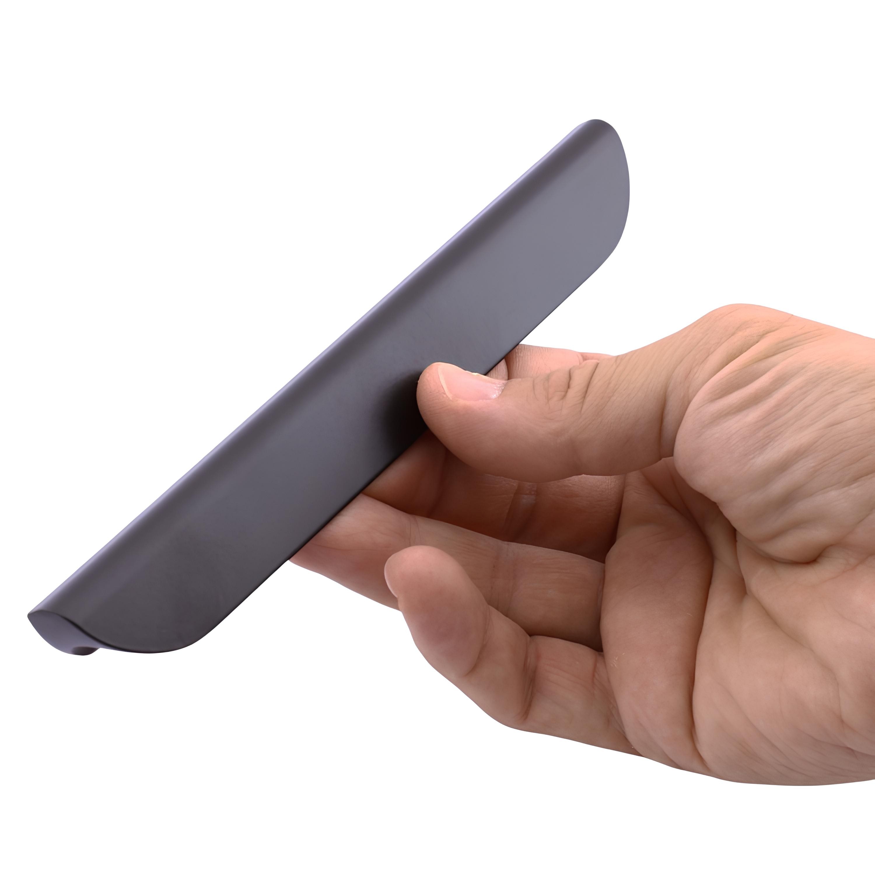 Fırat Mat Siyah Metal Kulp 224 mm 22.4 cm Mobilya Çekmece Mutfak Dolabı Dolap Kulpları Kulbu Kulpu