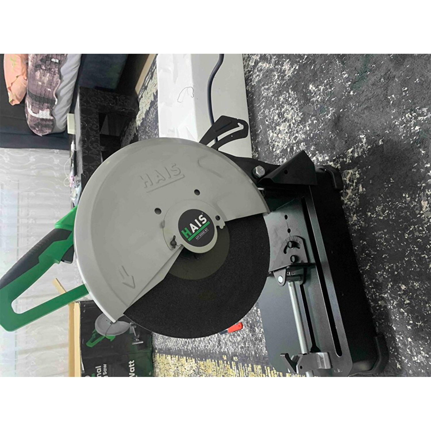 HAIS Taşlı Profil Kesme Makinası 3200 W 3800 rpm 355 mm Demir Metal Kesim Boru Doğrama