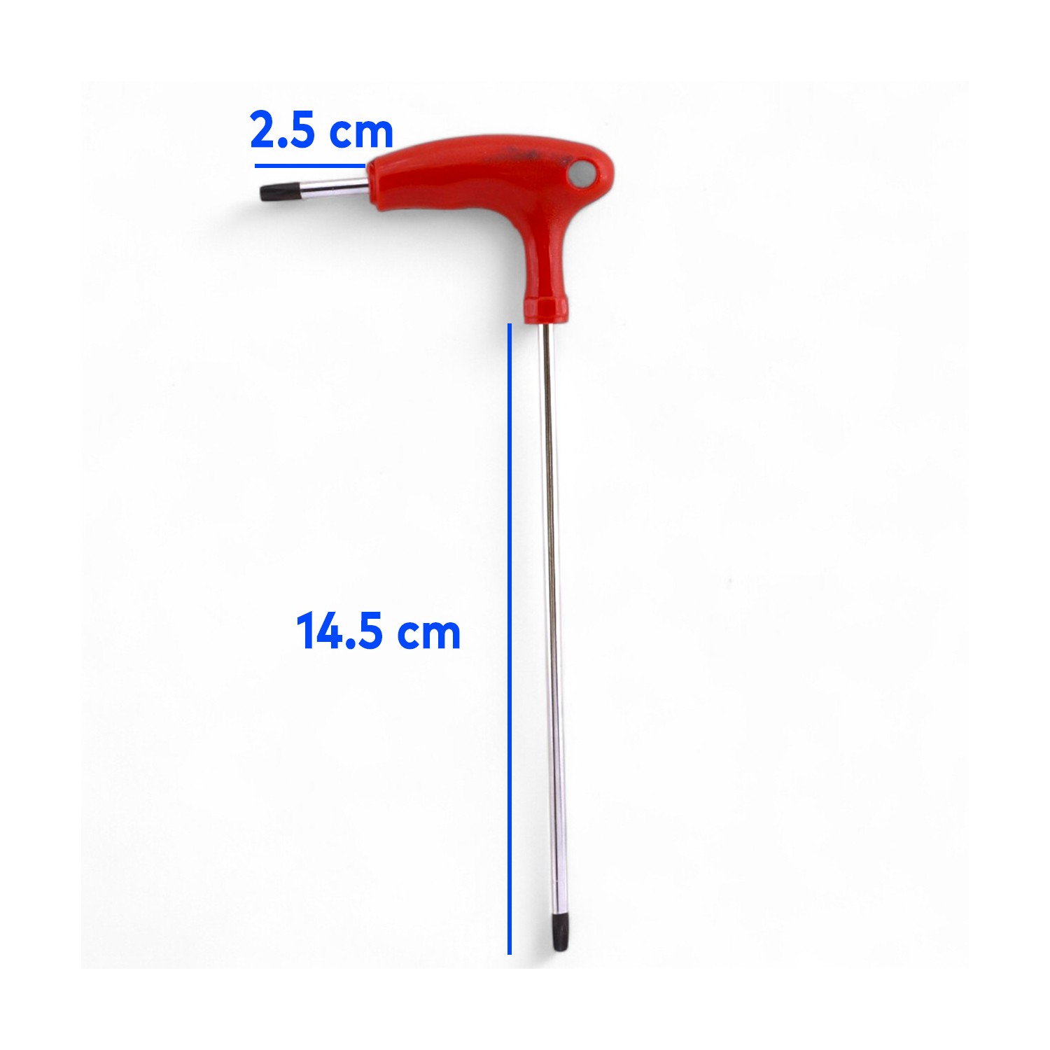 T20 Torx T Tipi Allen Anahtar TT020 – Uzun Saplı Çelik Tornavida Yıldız Lokma Uyumlu