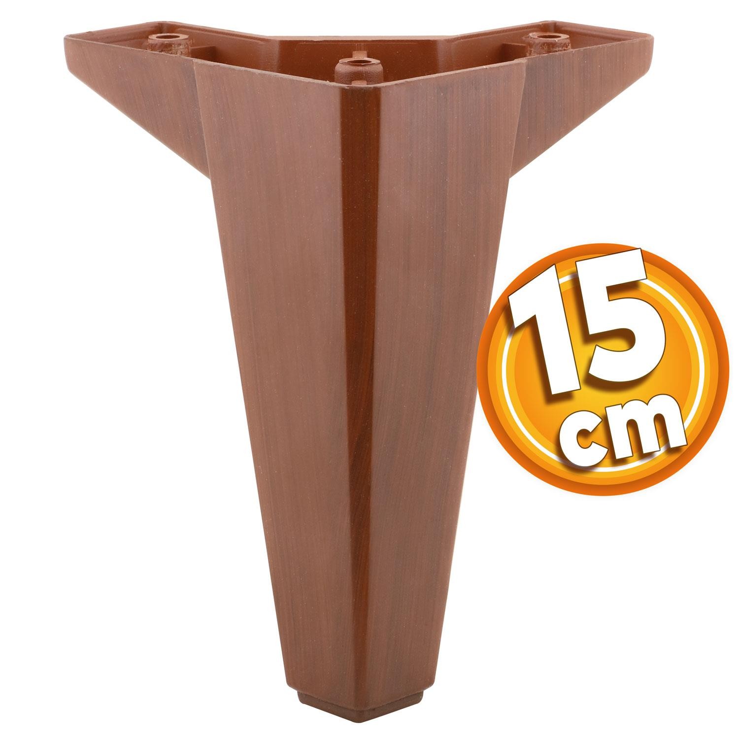 Sedir Lüks Mobilya Kanepe Koltuk Baza Tv Ünitesi Yükseltici Ayağı Ayakları 15 Cm Ahşap Desenli Ayak