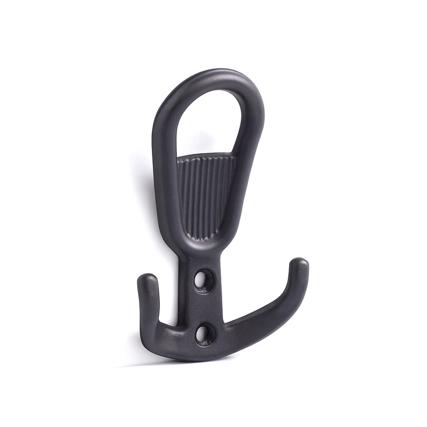 Yunus Siyah Askı Askılık Duvar Vidalı Çanta Elbise Asma Portmanto Vestiyer Banyo Mutfak Askısı