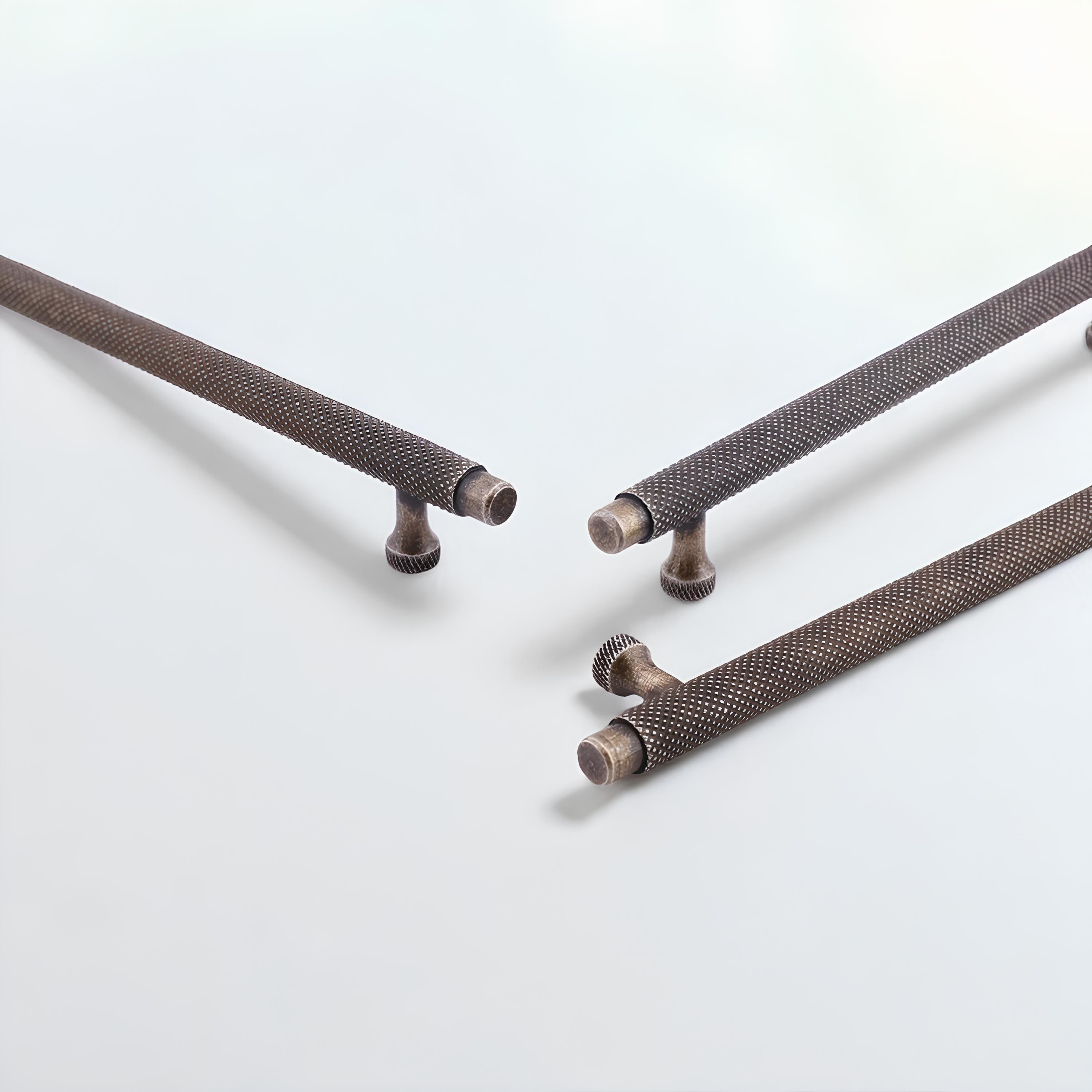 Martin Eskitme Antik Sarı Metal Kulp 224 mm Mobilya Çekmece Mutfak Dolabı Dolap Modern Kapak Kulplar